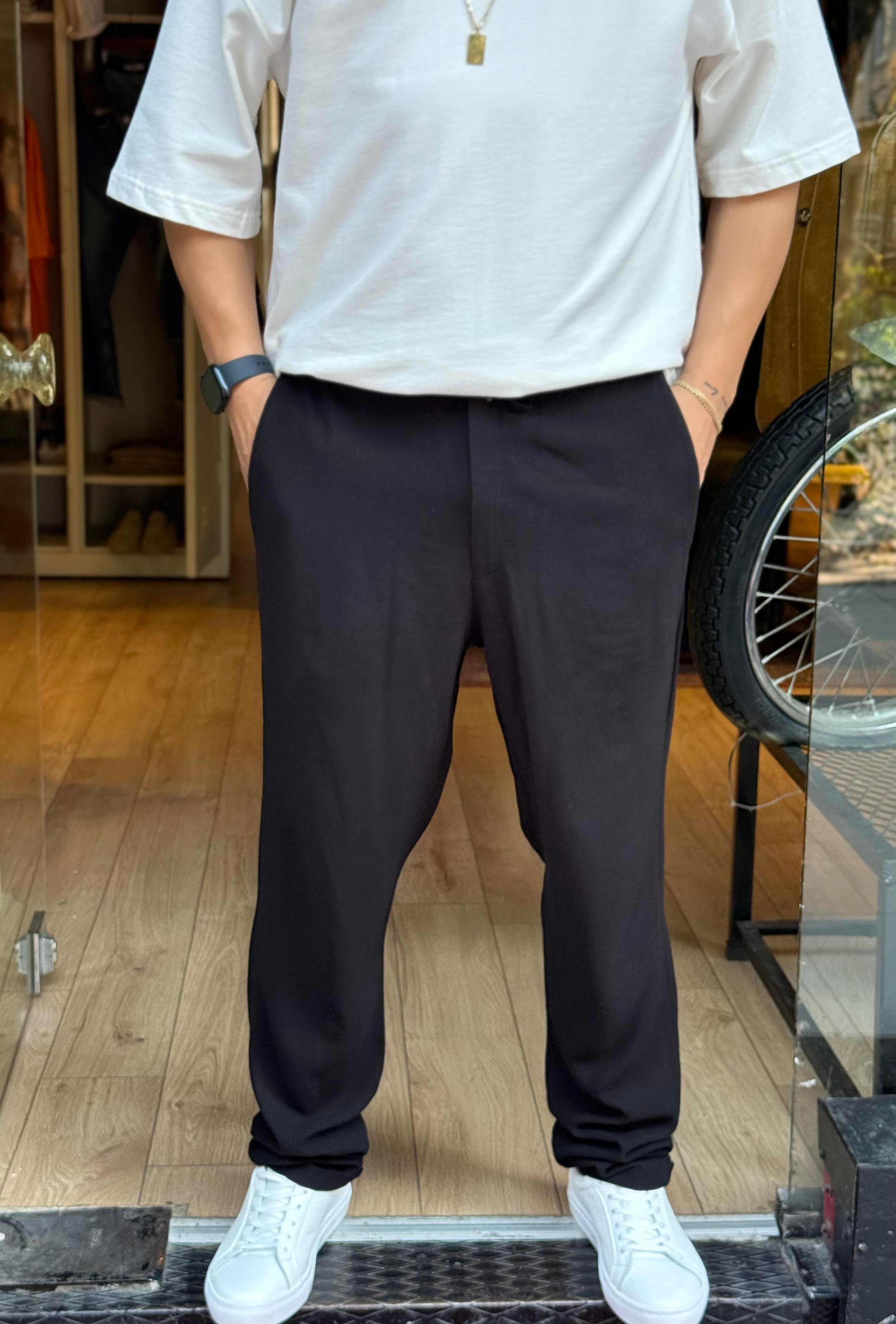 Keten Pantolon Siyah