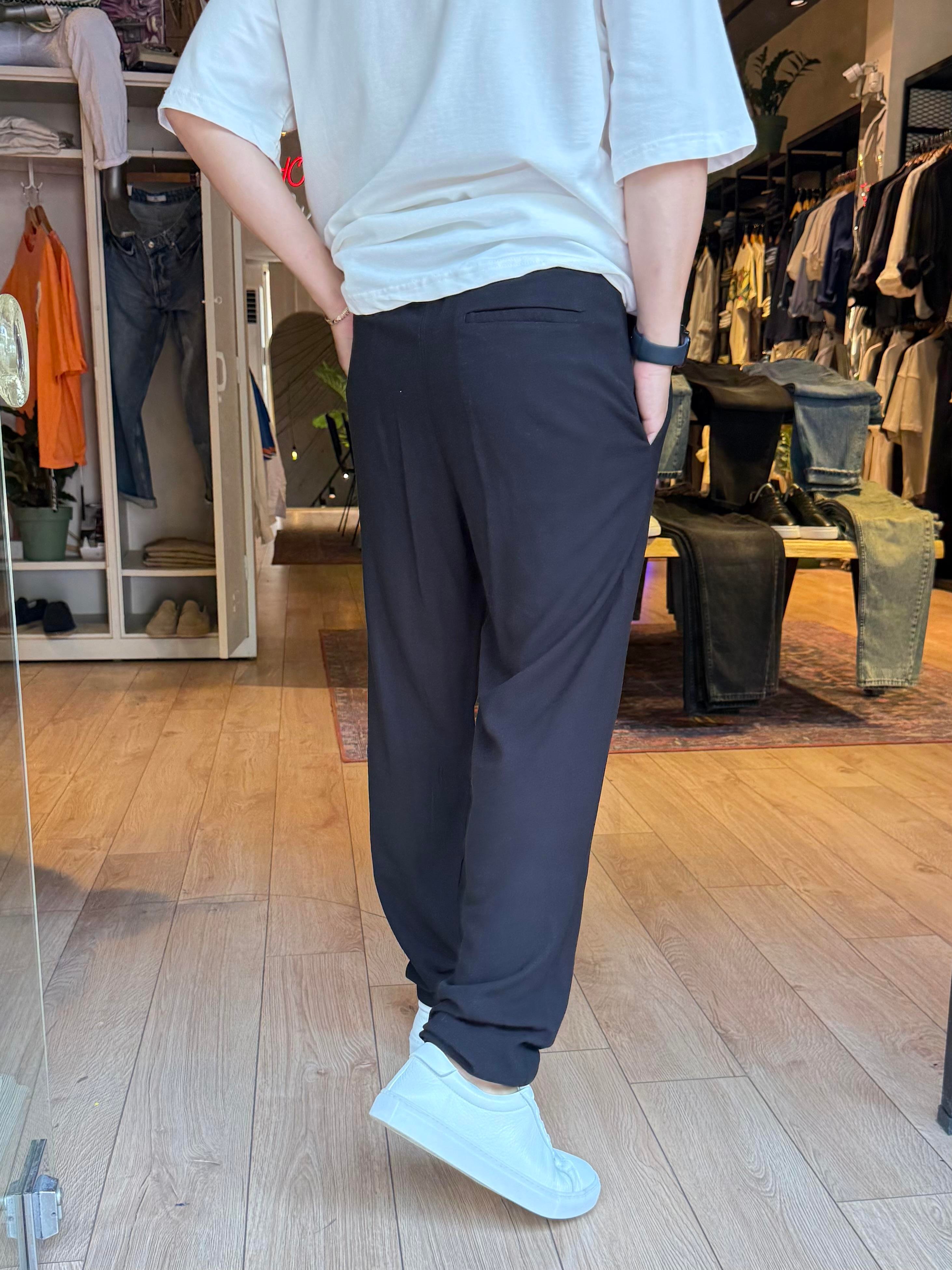 Keten Pantolon Siyah