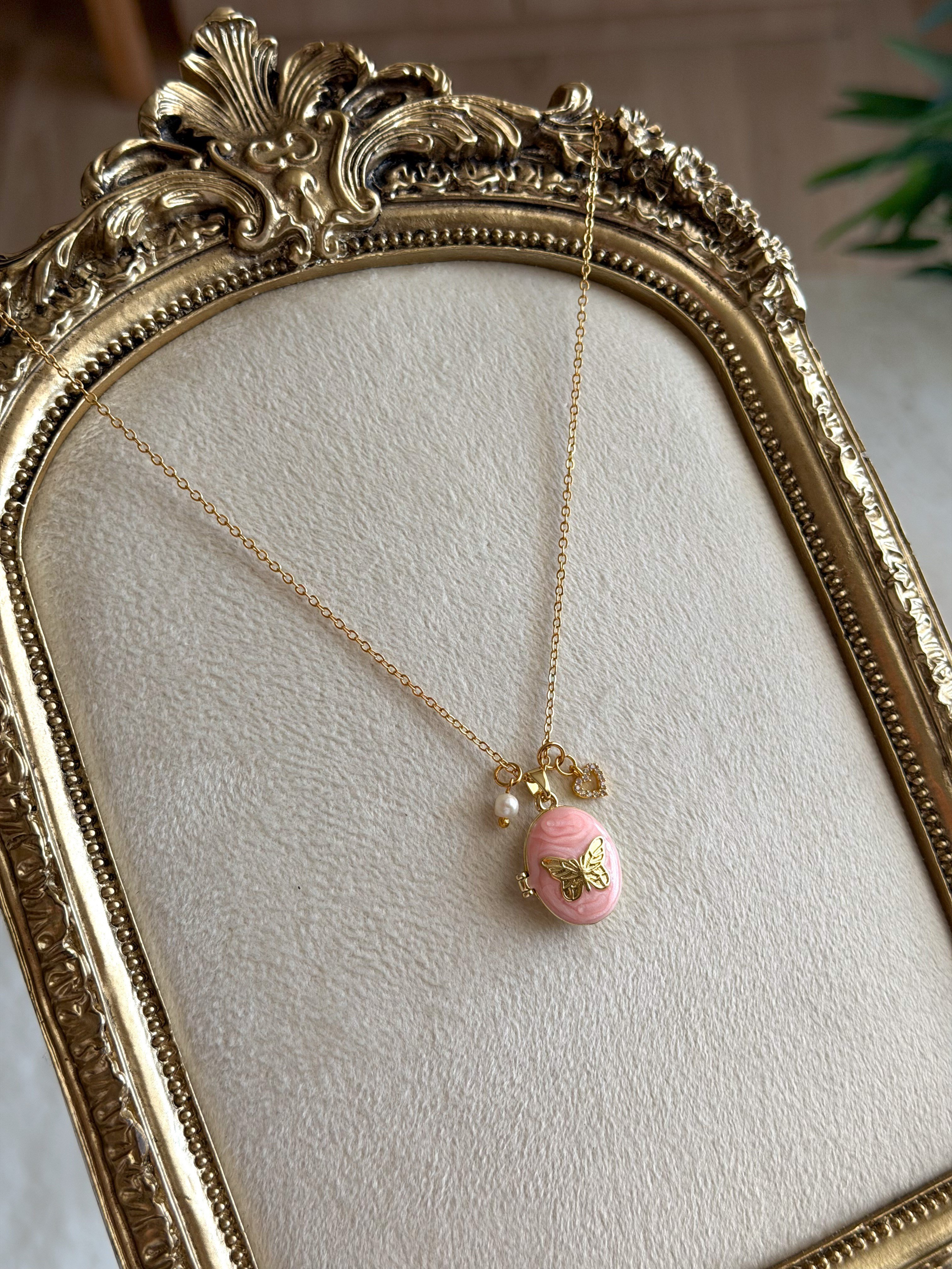 Charm Detaylı Anı Kolyesi