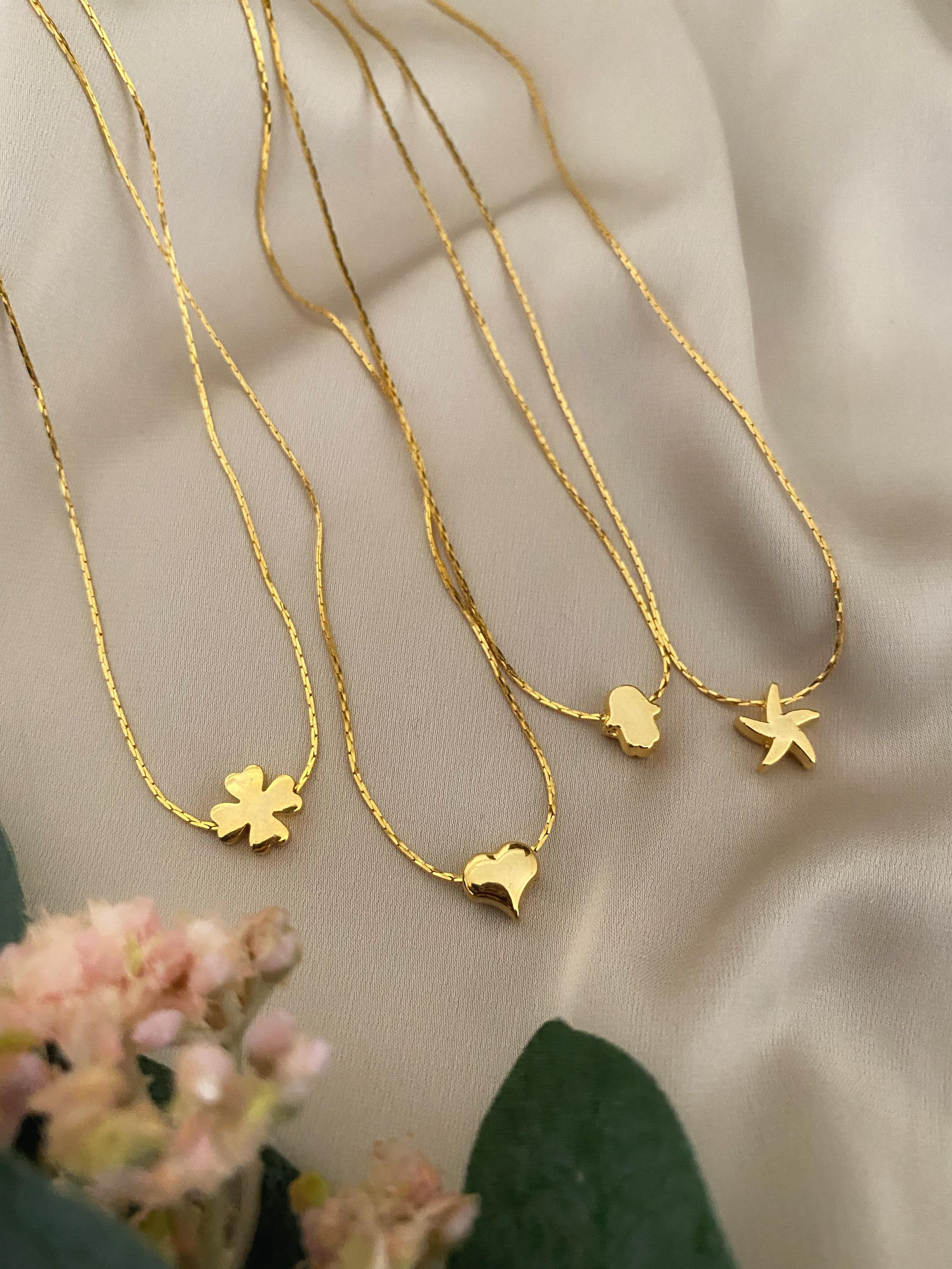 Minimal Charm Kolyeler (seçenekli ürün)