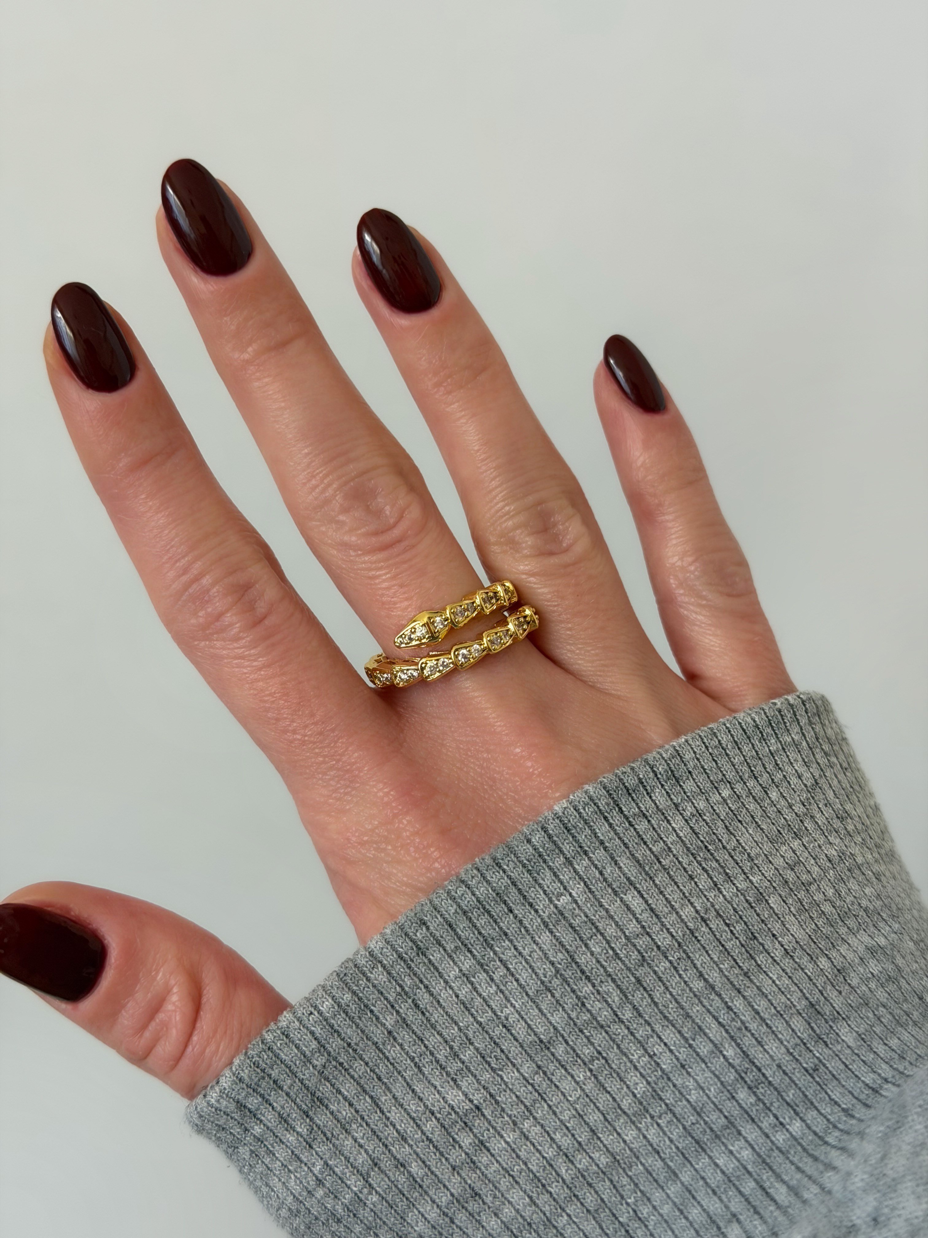 Serpent Wrap Yüzük