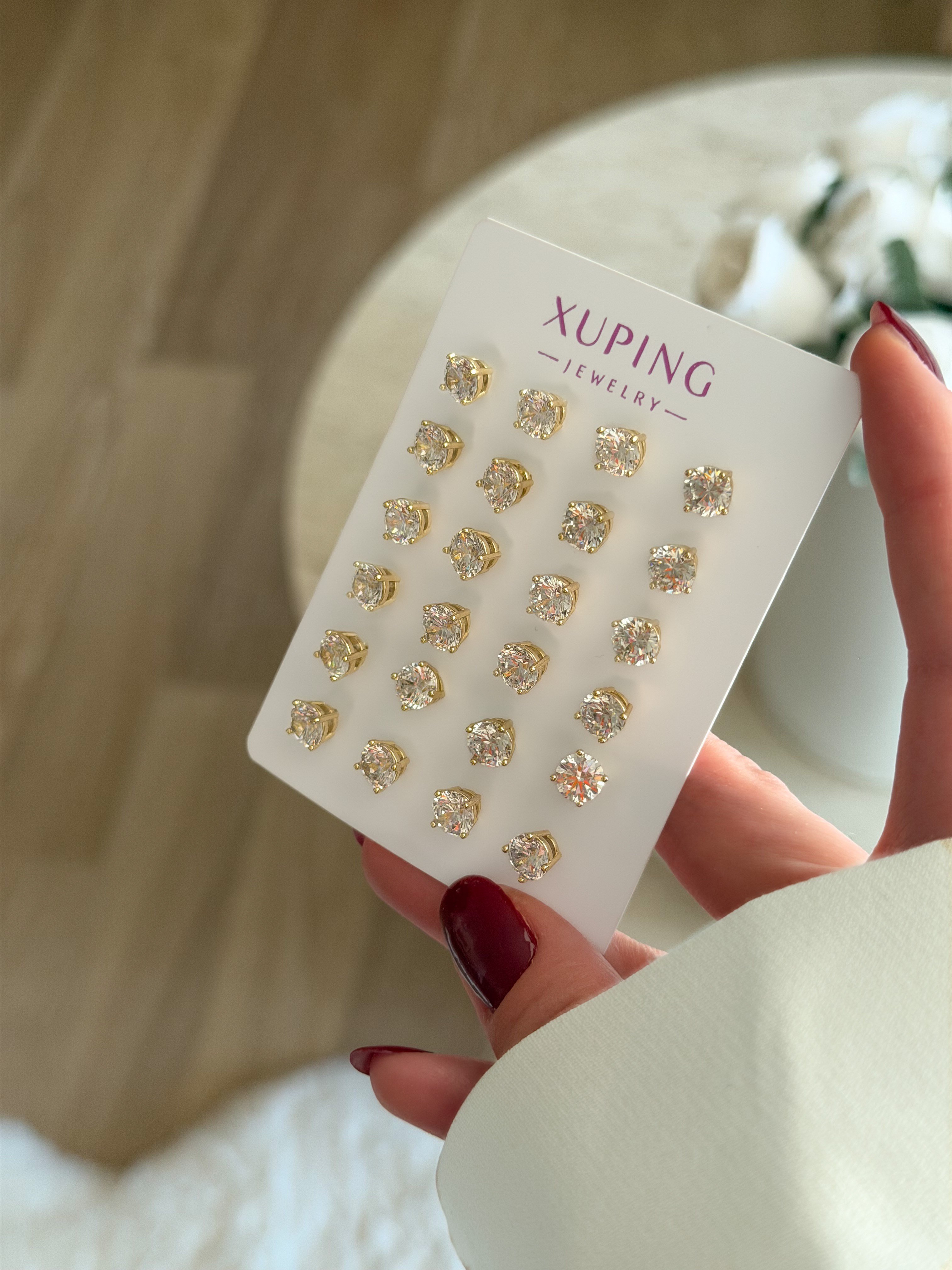 Xuping | Zirkon Taş Küpe (çift fiyatıdır)