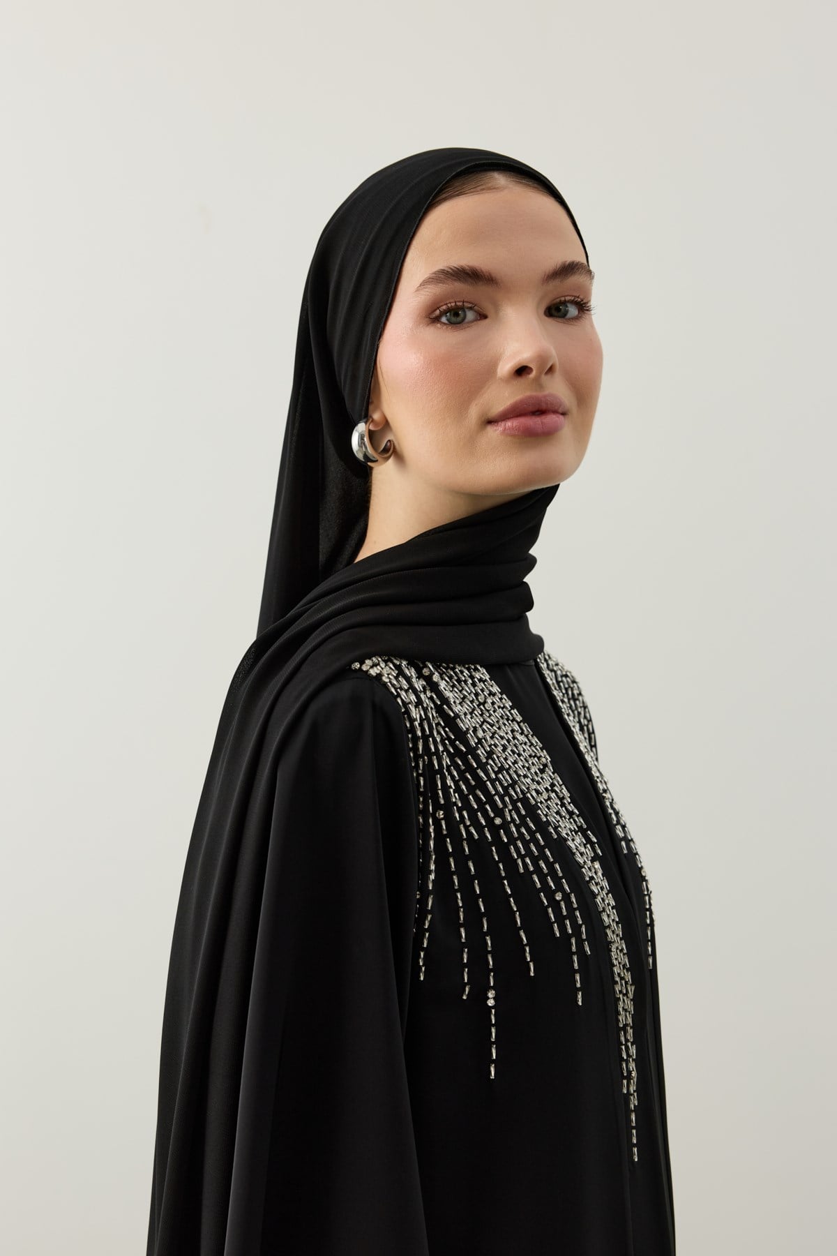 Gümüş Damla Abaya