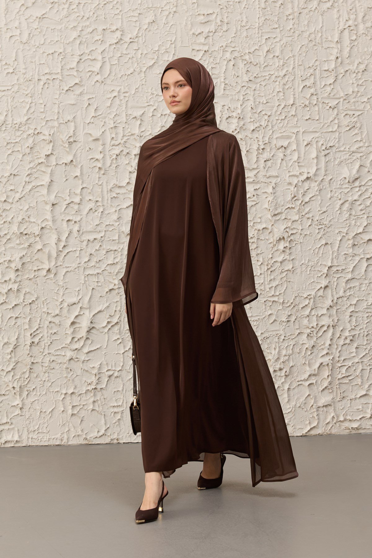 IŞIL ABAYA KAHVE TAKIM