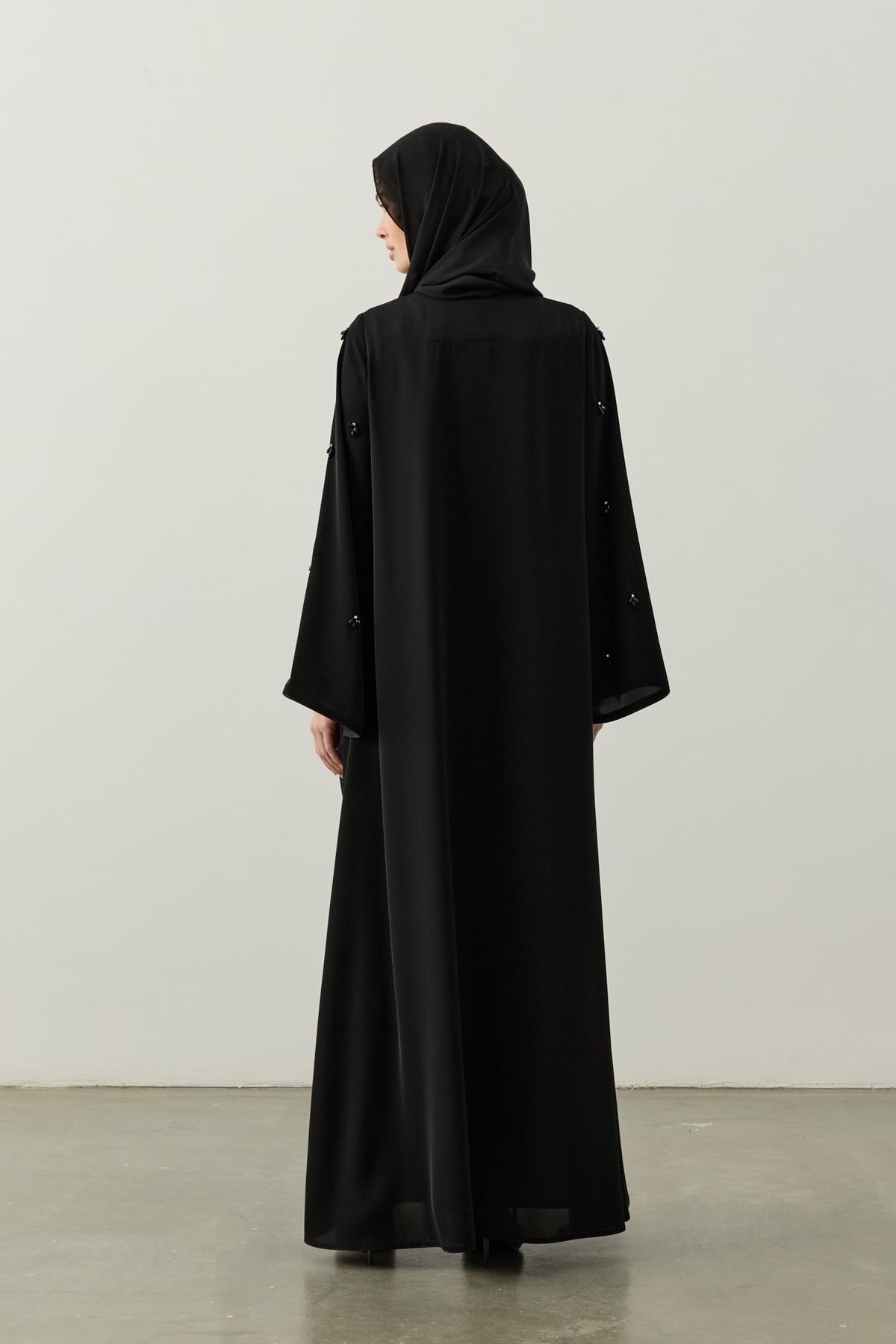 SİYAH LAL ABAYA