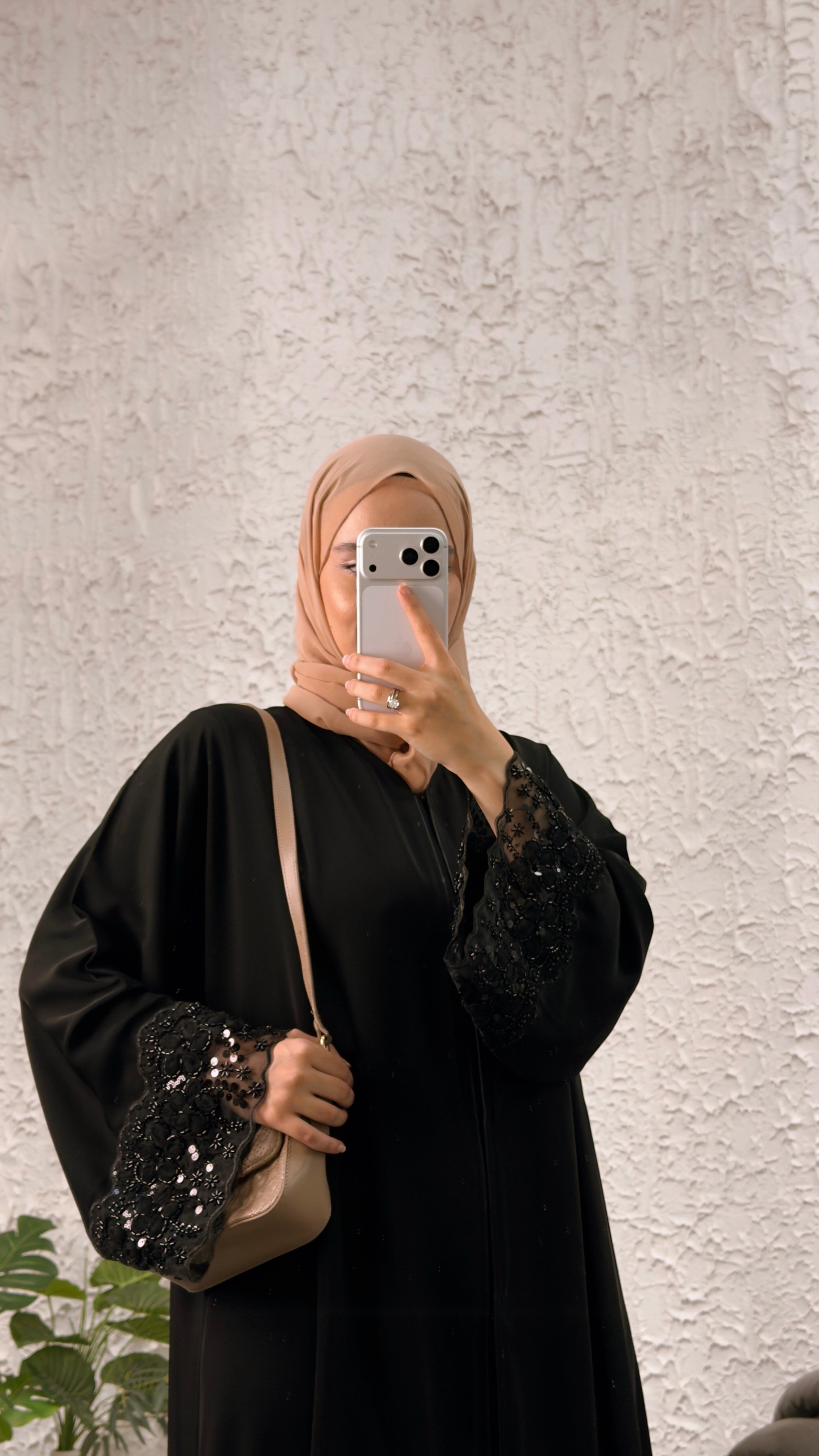SİYAH TÜL ABAYA