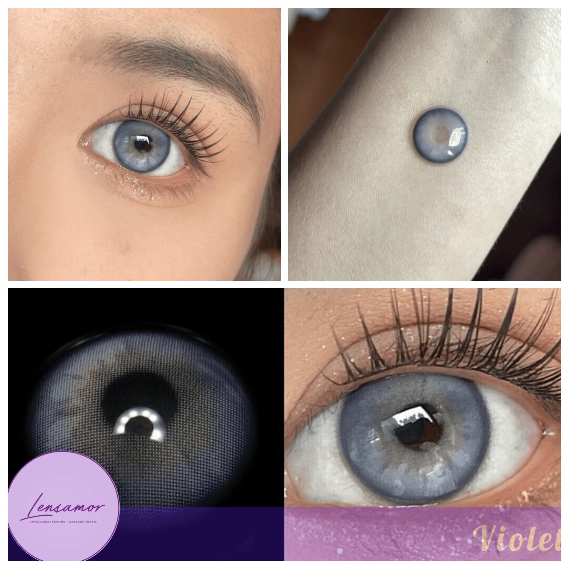 Lensamor, Violet Mavi Lens