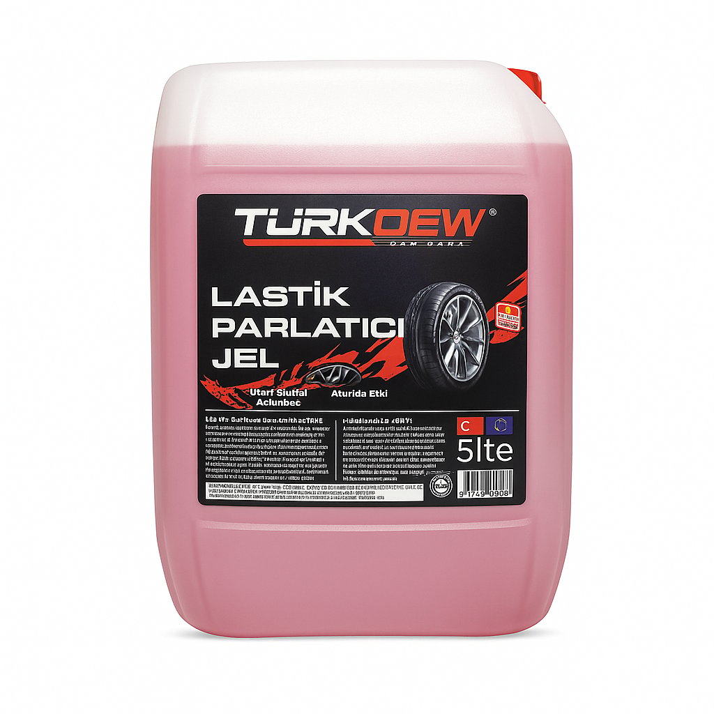 Lastik Parlatıcı Jel 5 Litre