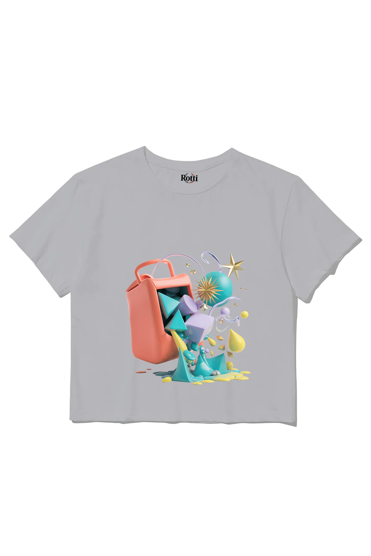 Crop Top - Çanta Dolusu Soyutlama