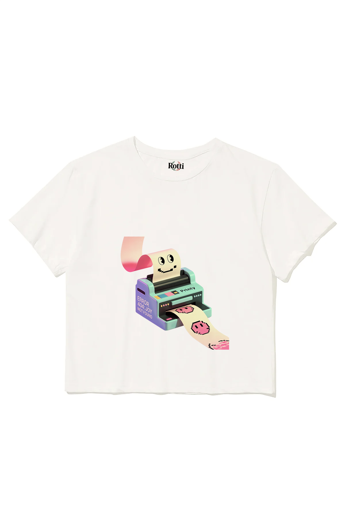 Crop Top - Hata 404: Neşe Bulunamadı
