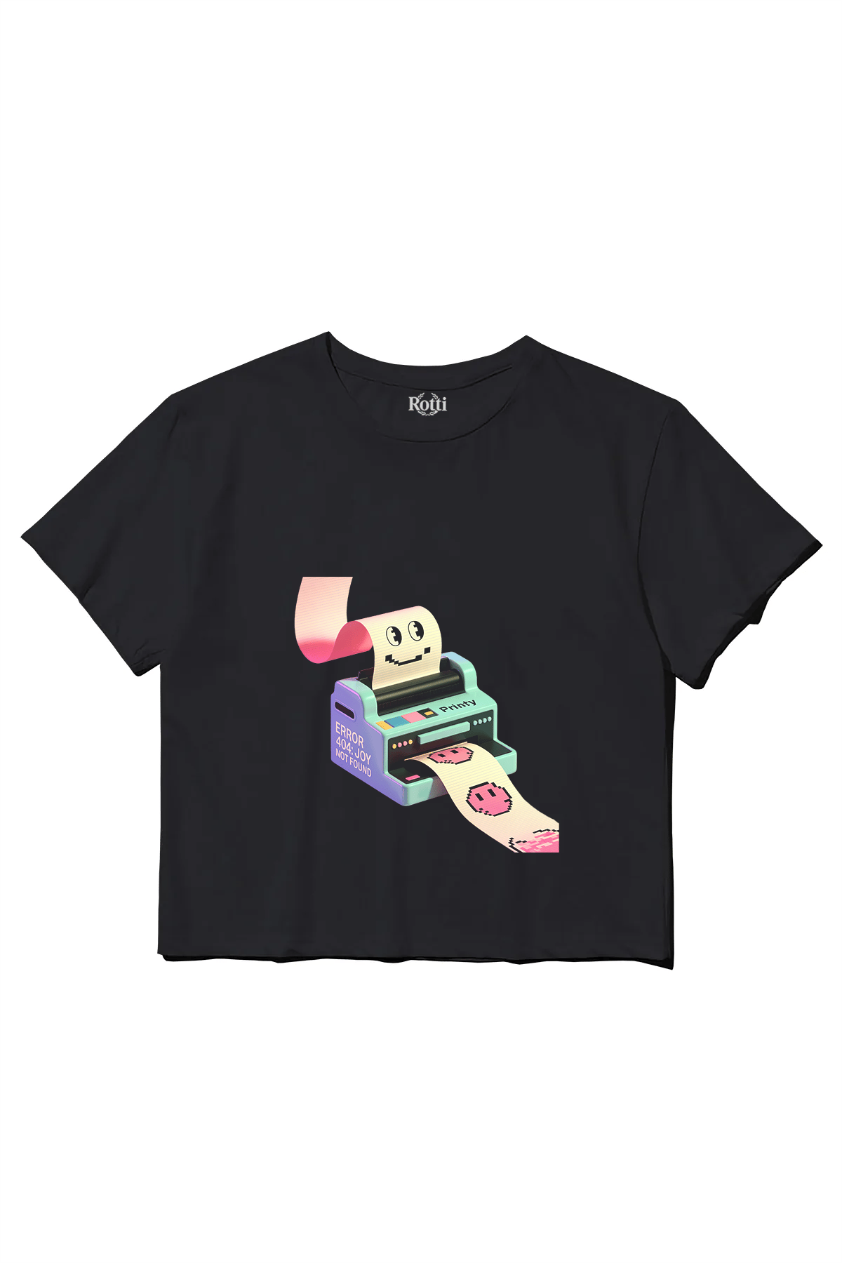 Crop Top - Hata 404: Neşe Bulunamadı