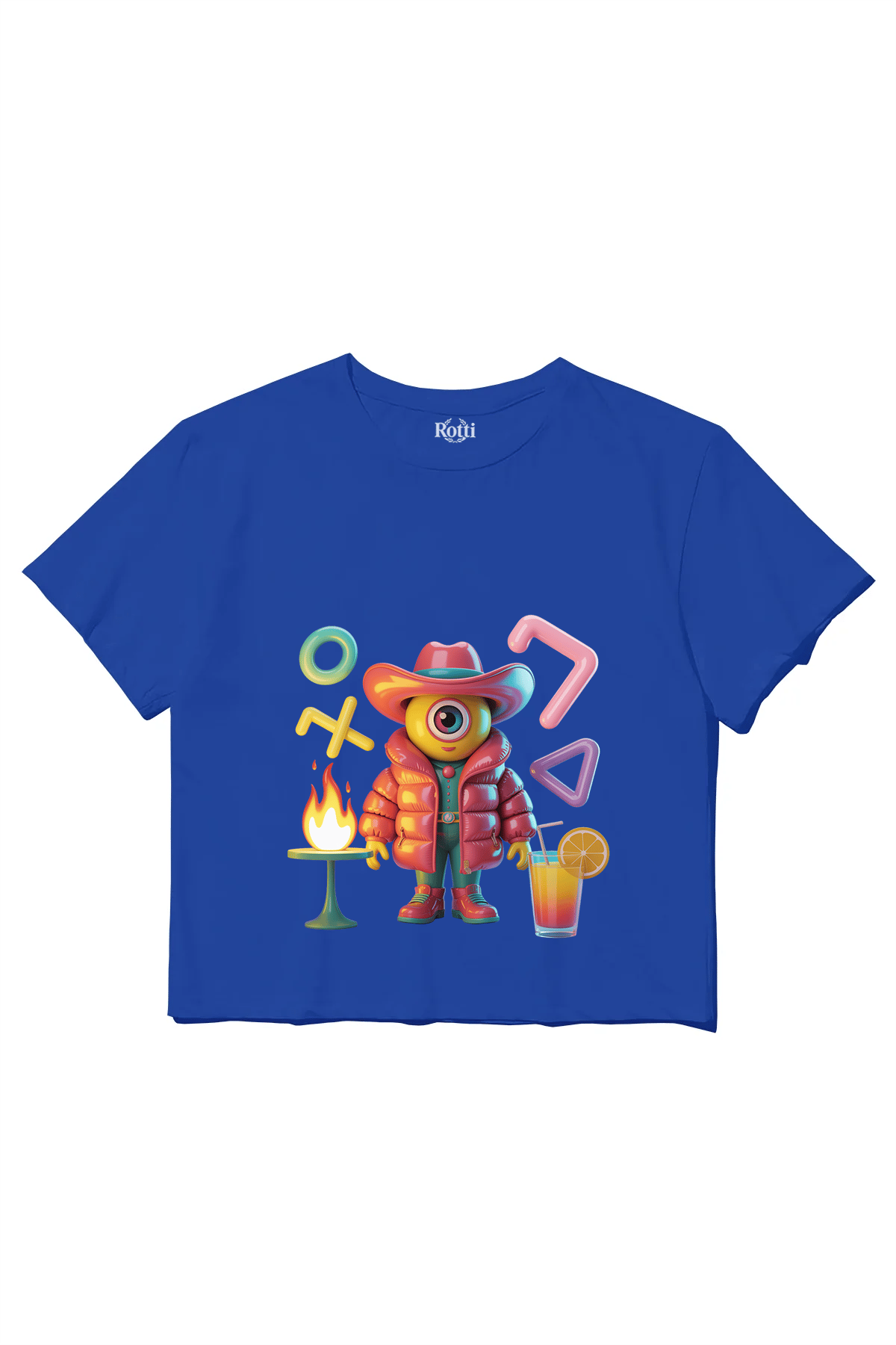 Crop Top - Limonlu Kovboy