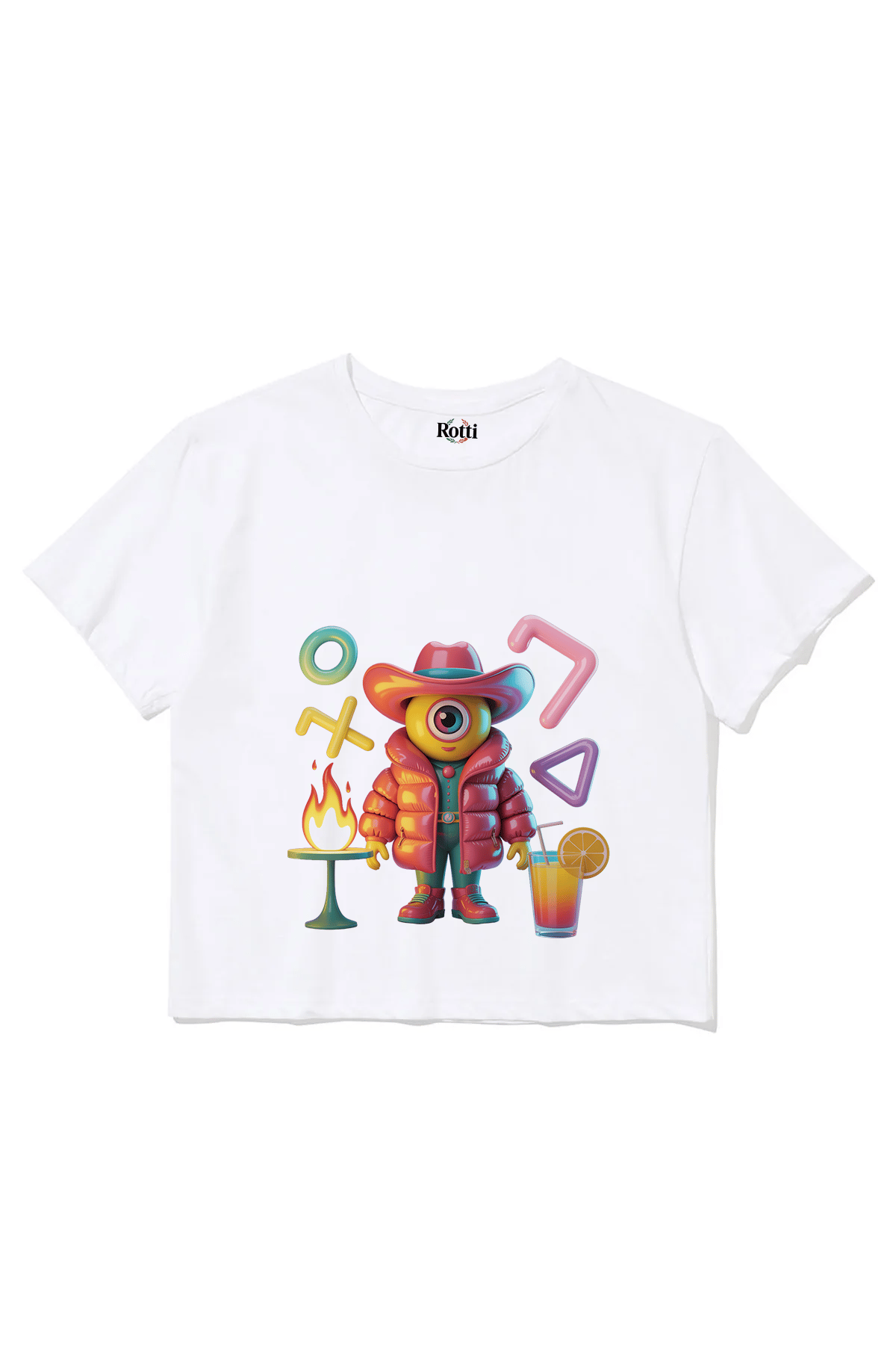 Crop Top - Limonlu Kovboy