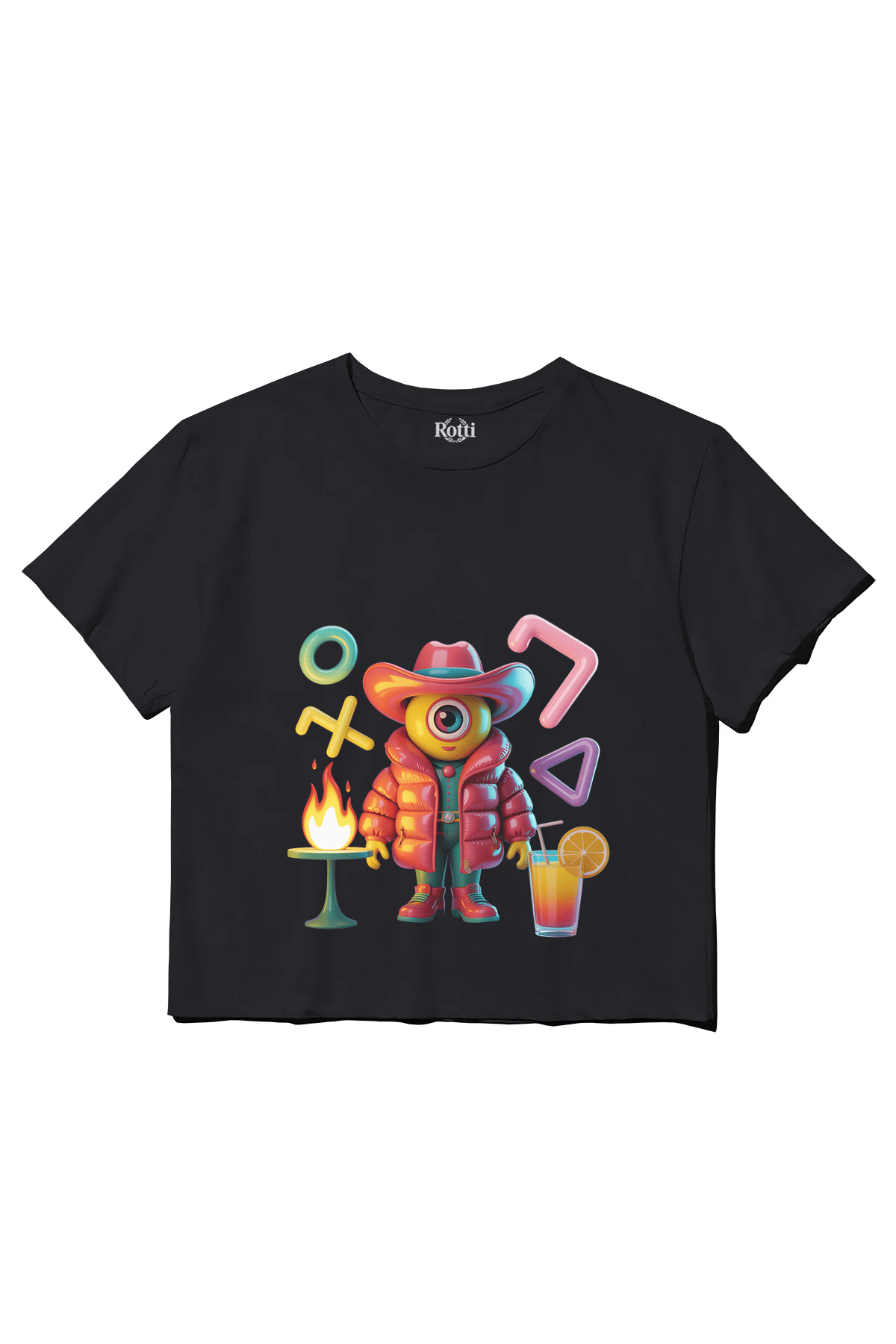 Crop Top - Limonlu Kovboy