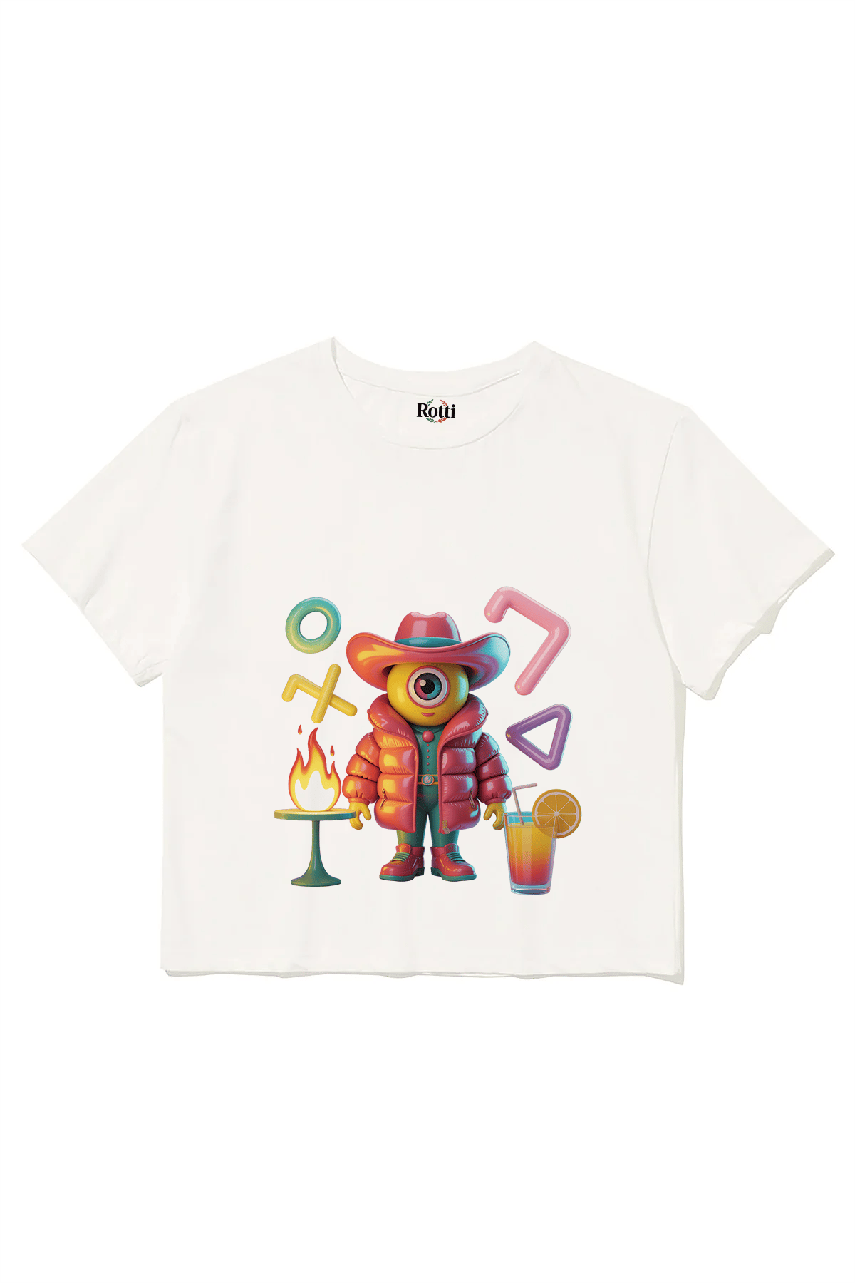 Crop Top - Limonlu Kovboy