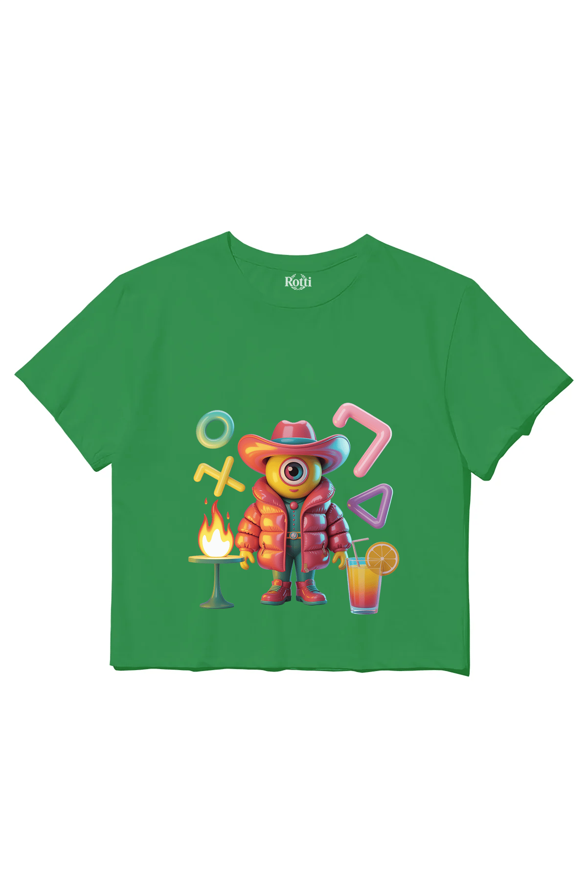 Crop Top - Limonlu Kovboy