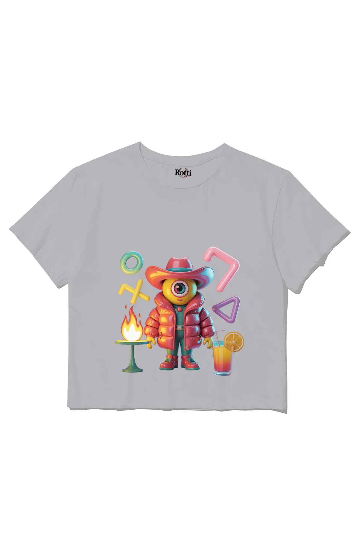 Crop Top - Limonlu Kovboy