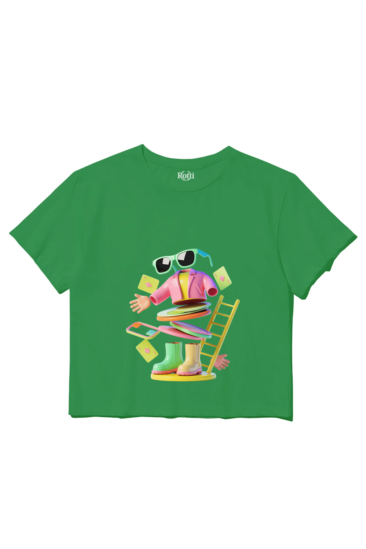 Crop Top - Toparlanamayan Parçalar