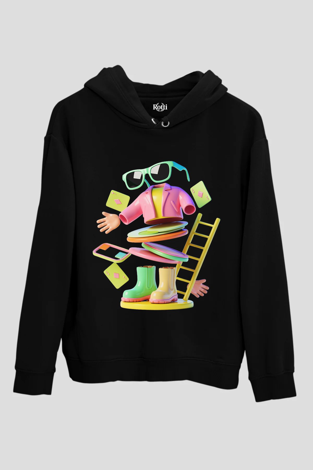 Hoodie - Toparlanamayan Parçalar