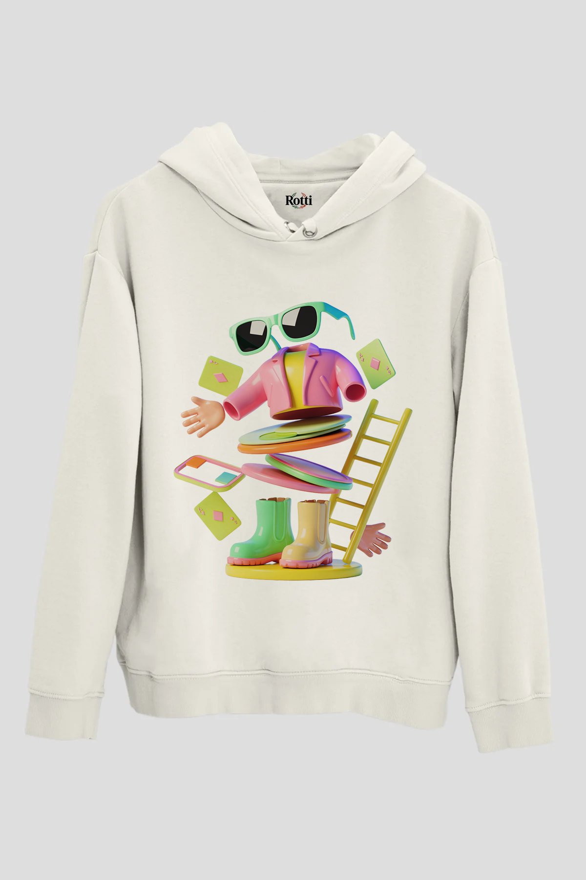 Hoodie - Toparlanamayan Parçalar