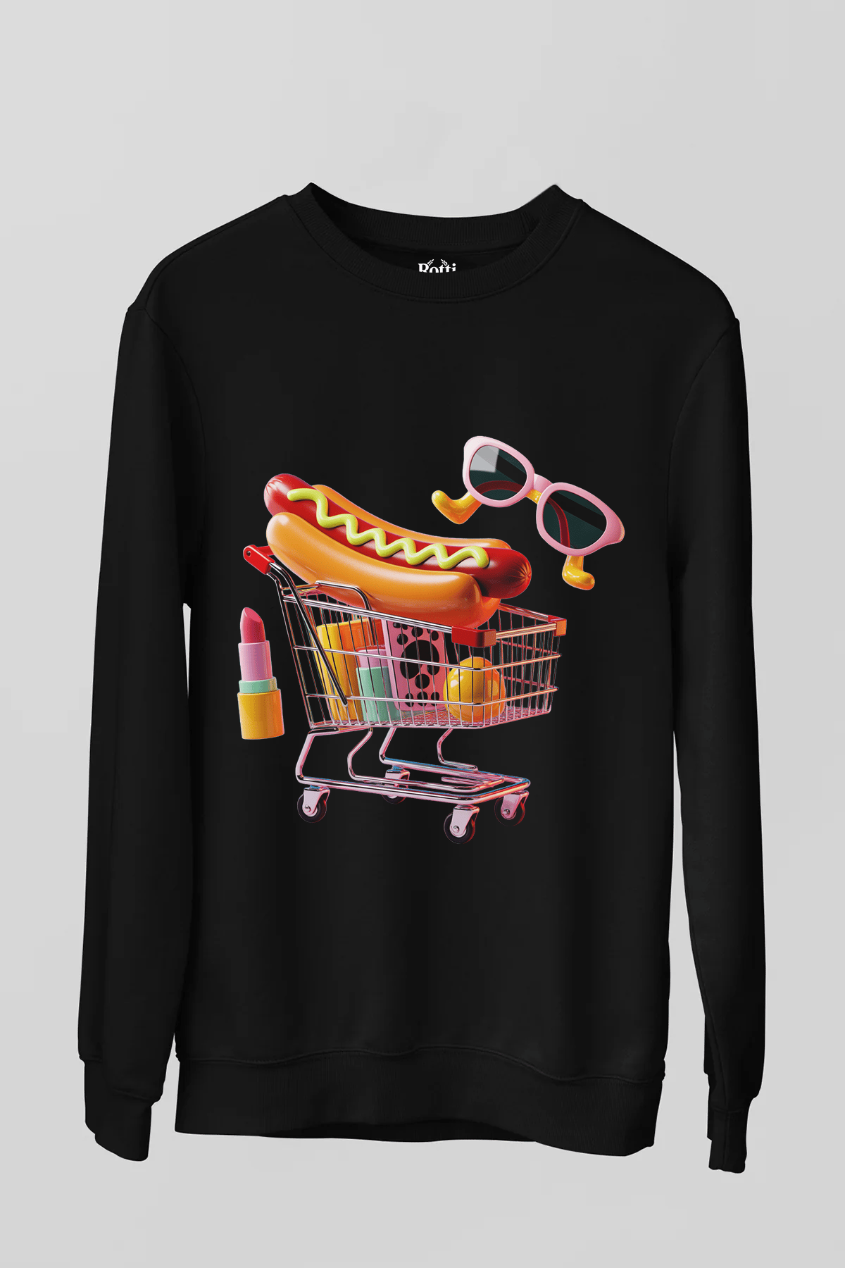 Sweatshirt - Alışveriş Sepetinde Sürrealizm