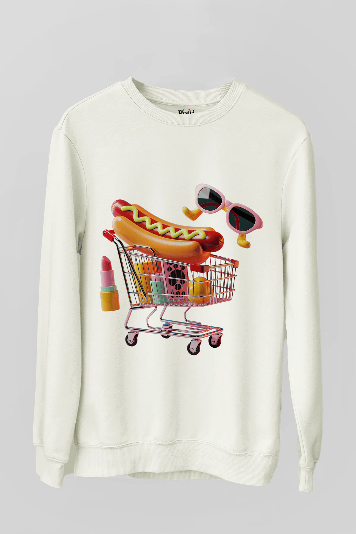 Sweatshirt - Alışveriş Sepetinde Sürrealizm