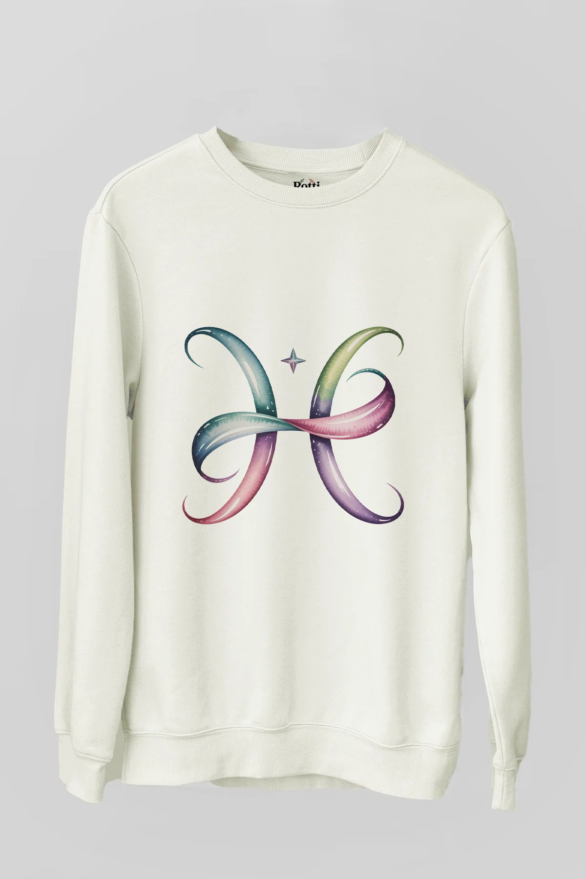 Sweatshirt - Balık Sembol