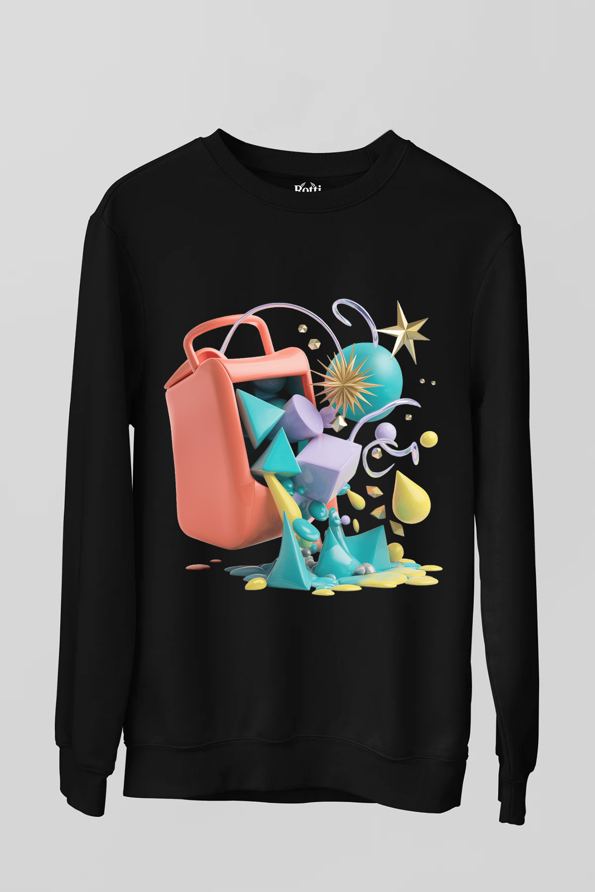 Sweatshirt - Çanta Dolusu Soyutlama