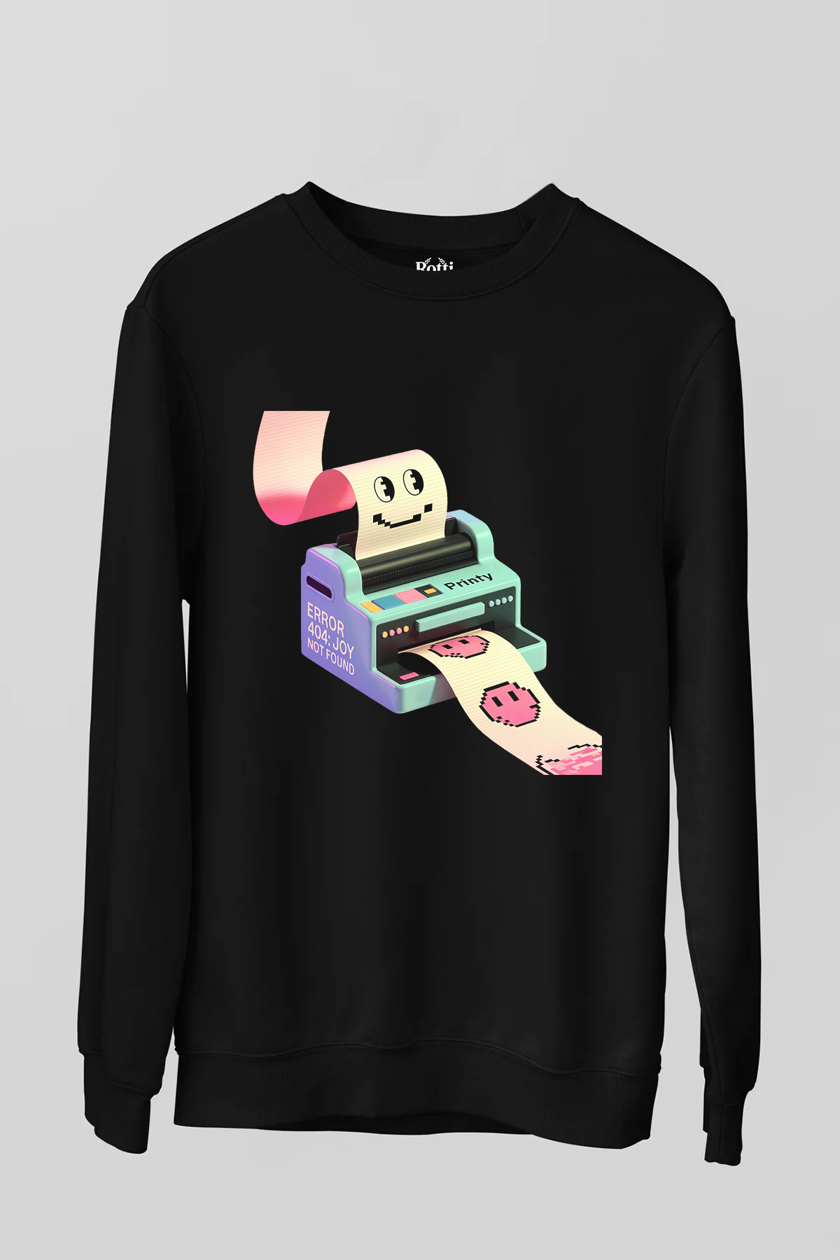 Sweatshirt - Hata 404: Neşe Bulunamadı