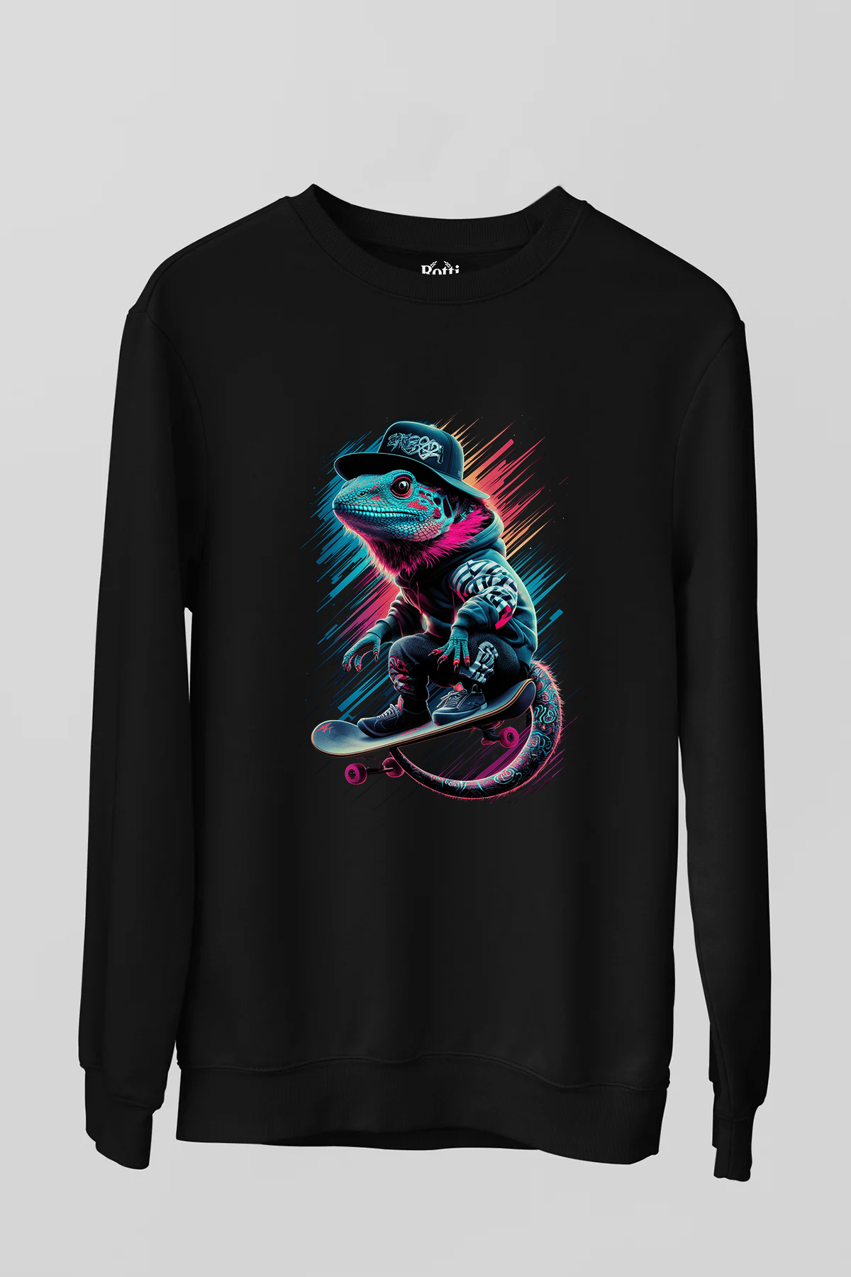 Sweatshirt - Neon Sokak Sörfçüsü