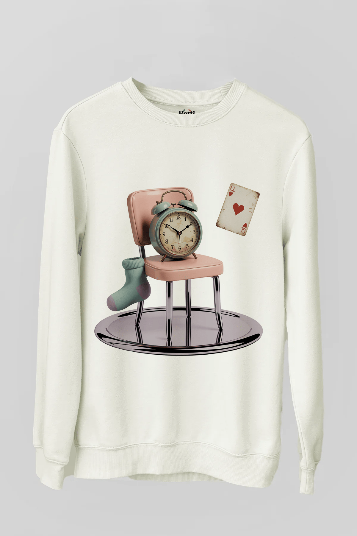 Sweatshirt - Saat Kaç? Çorap Nerede?