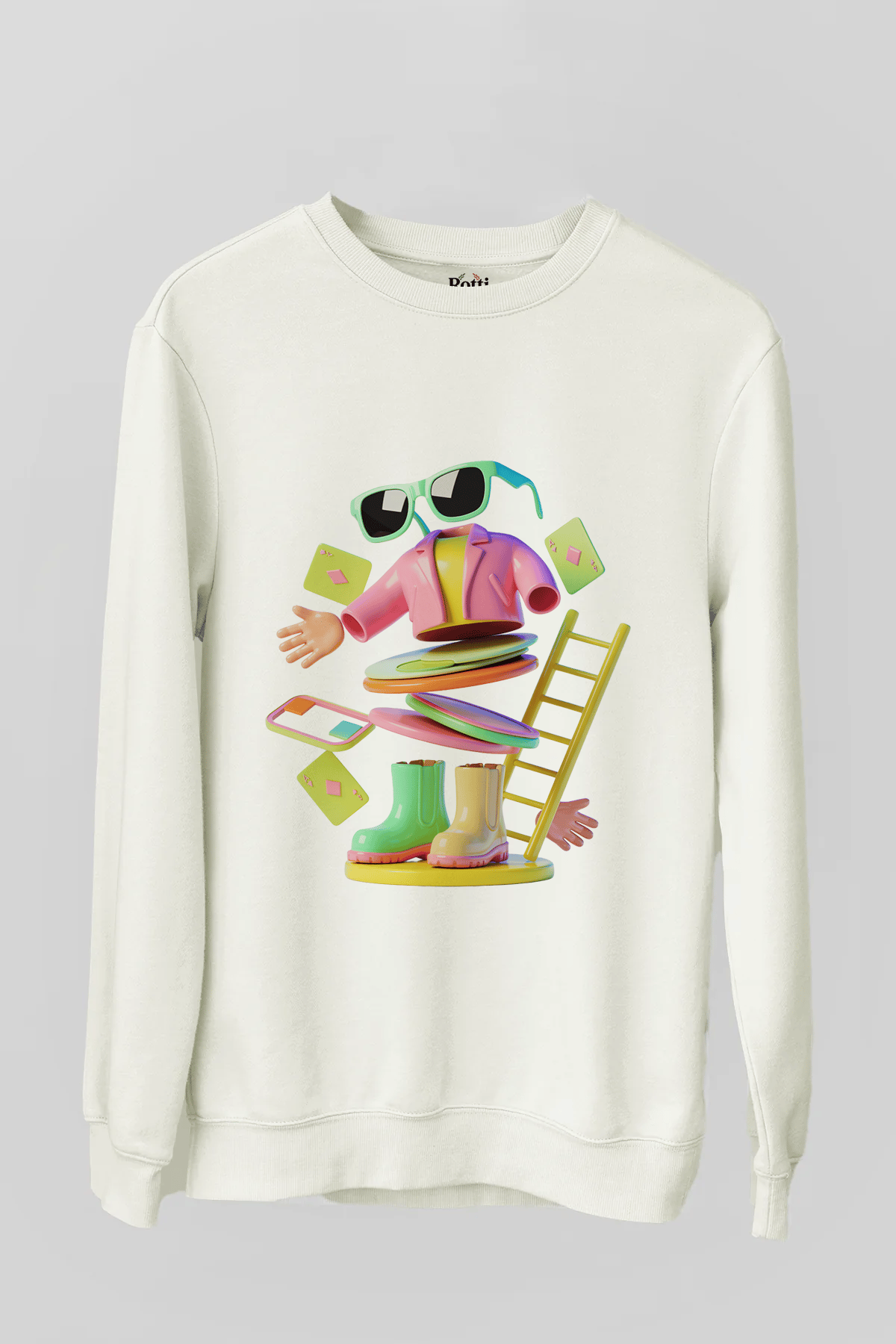 Sweatshirt - Toparlanamayan Parçalar