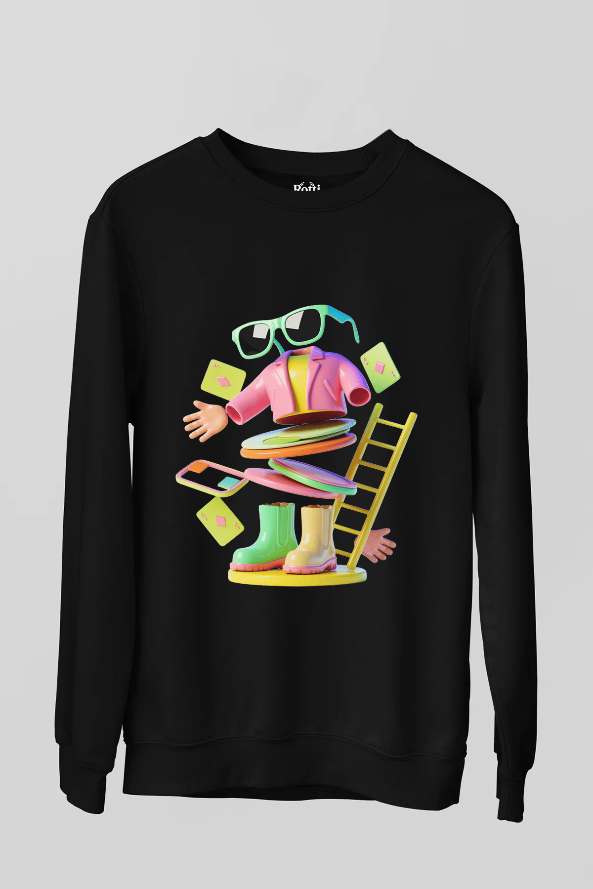 Sweatshirt - Toparlanamayan Parçalar