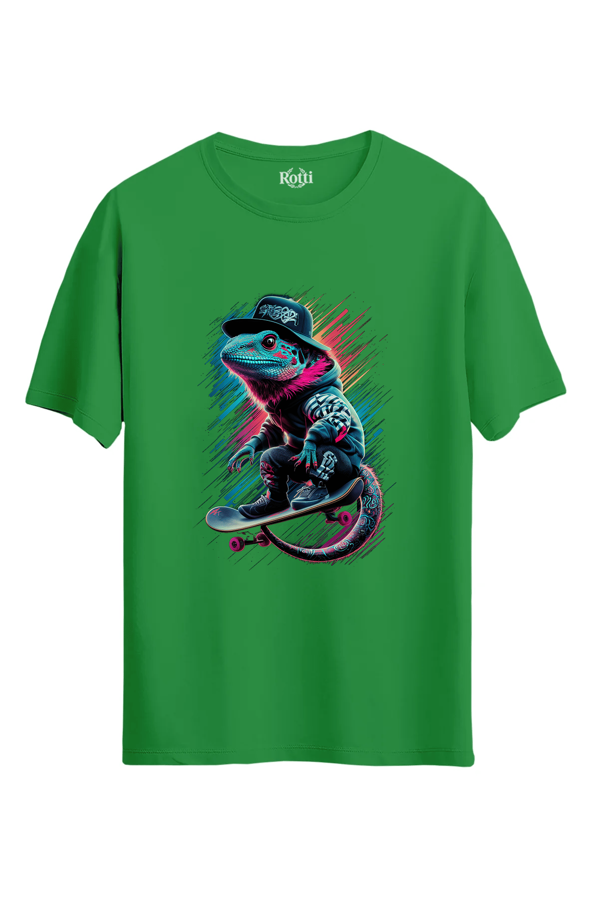 T-Shirt - Neon Sokak Sörfçüsü