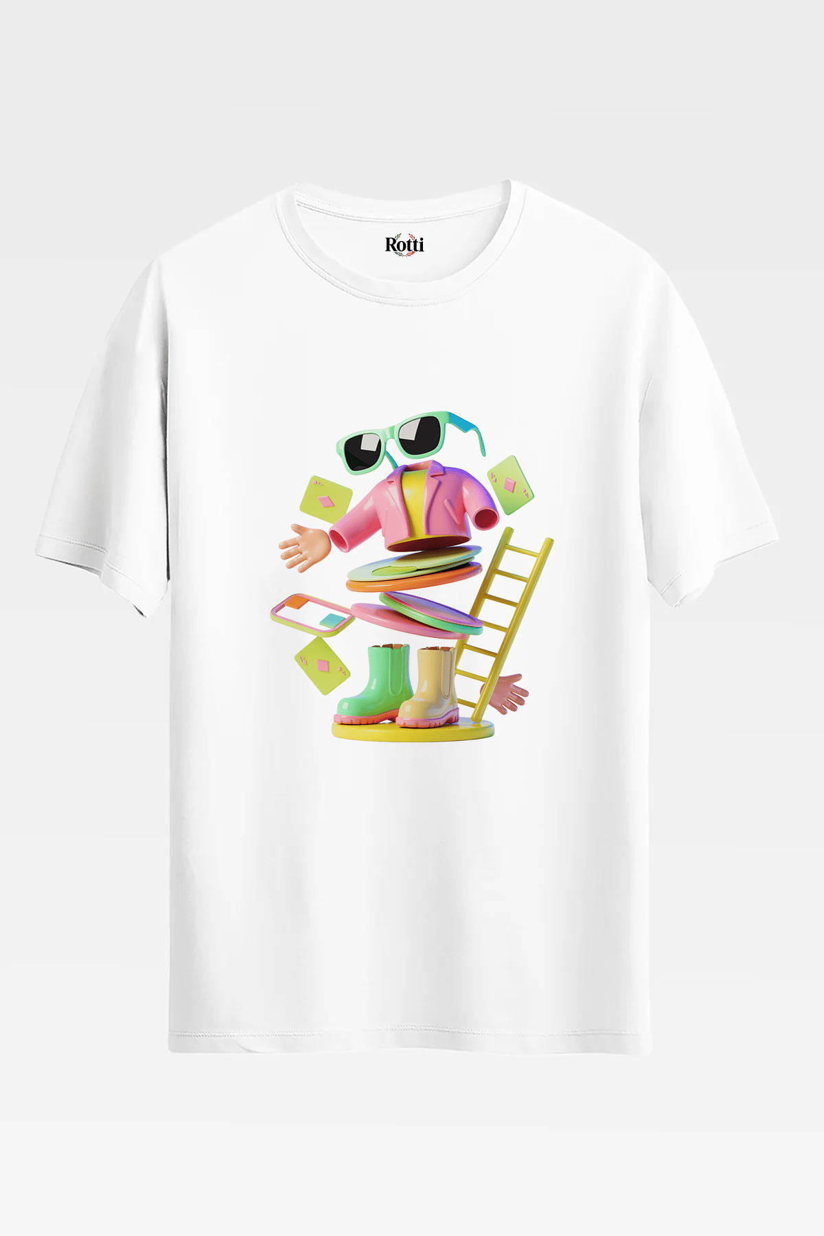 T-Shirt - Toparlanamayan Parçalar
