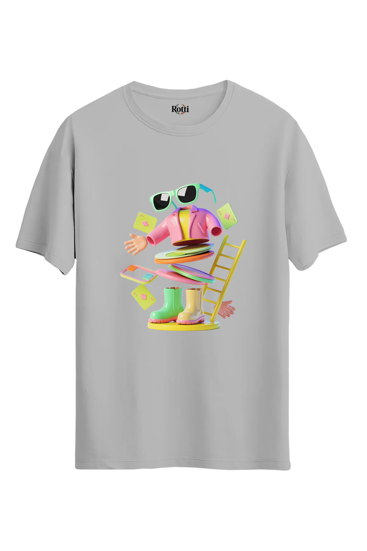 T-Shirt - Toparlanamayan Parçalar