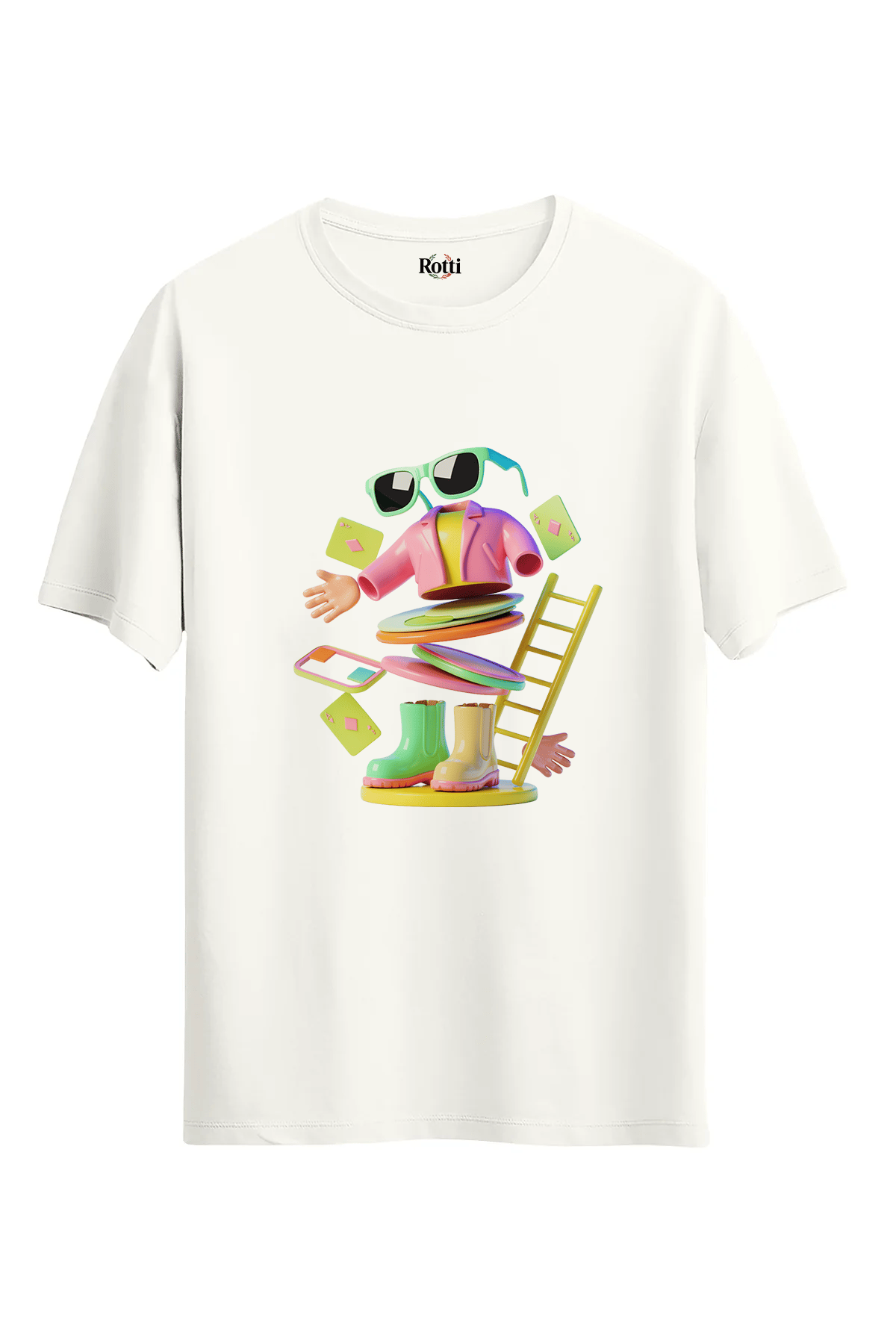 T-Shirt - Toparlanamayan Parçalar