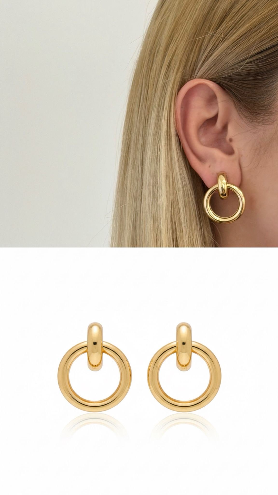 Gold Küpe
