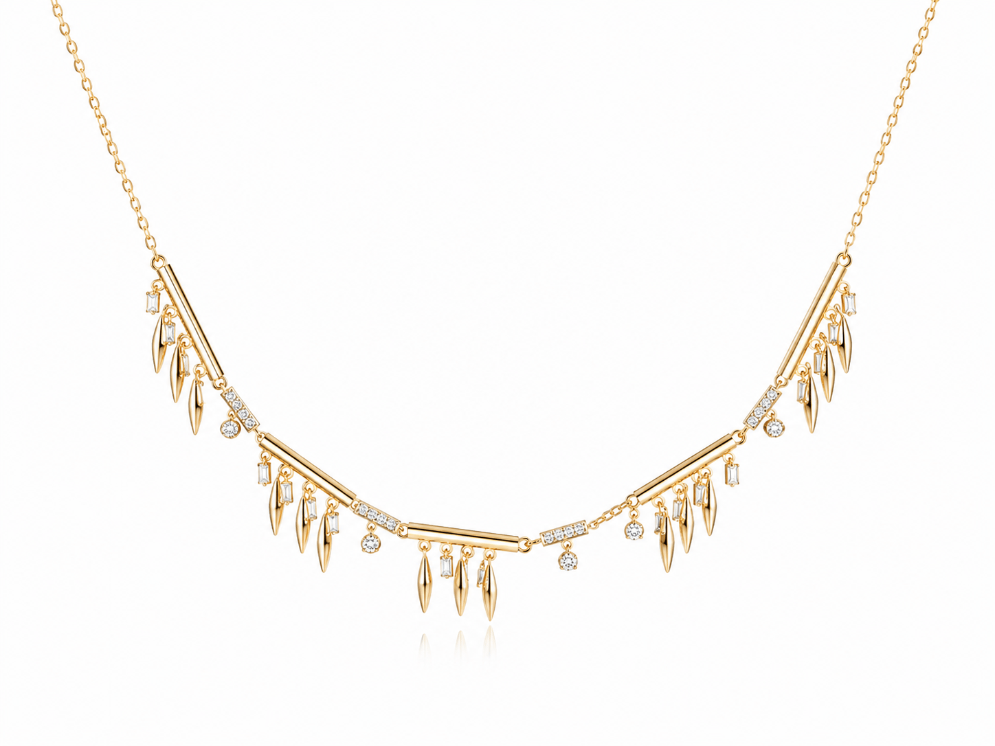 Gold Marka Model Dökümlü Kolye