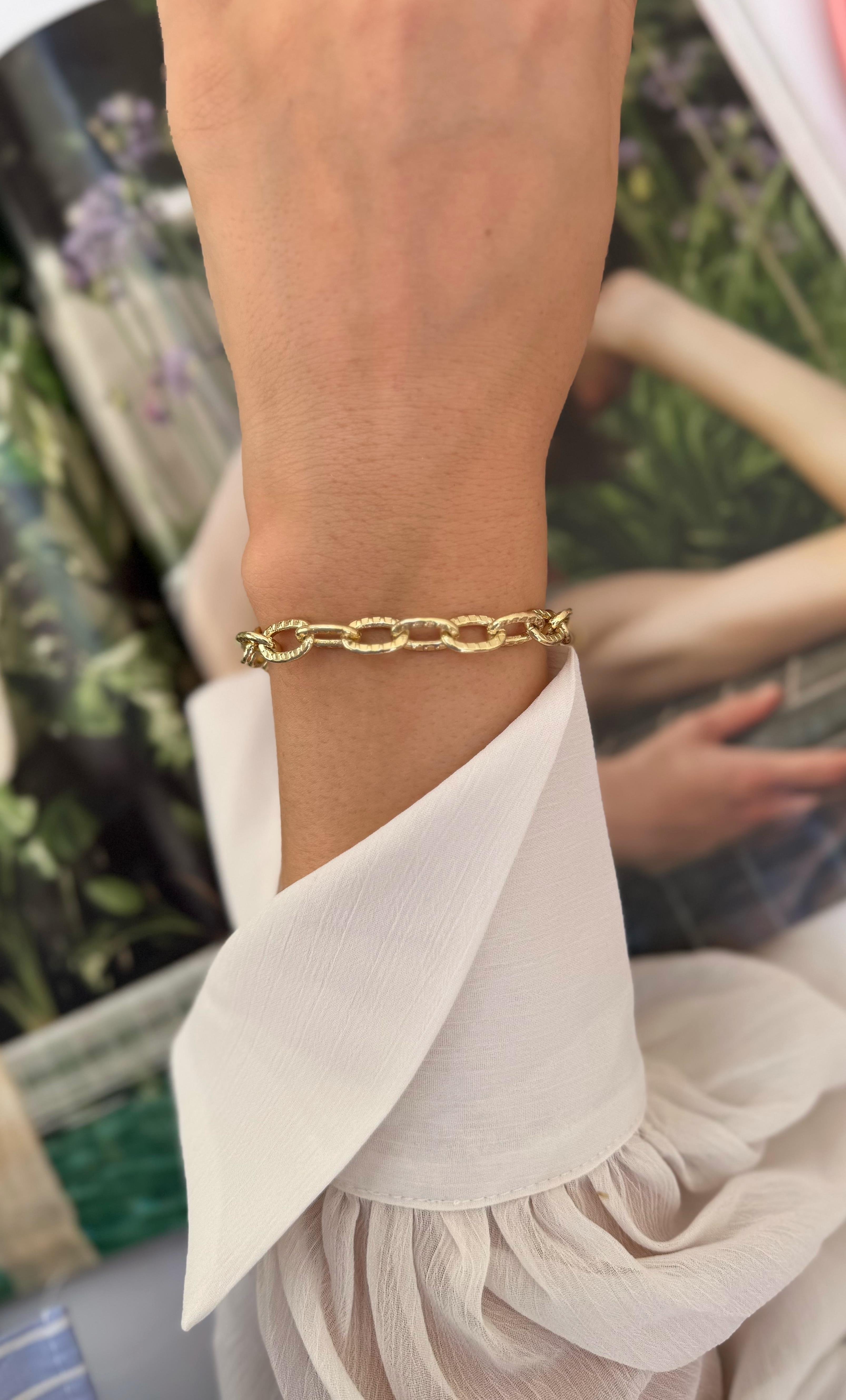 Xuping Gold  İç İçe Geçmiş Halka Bileklik