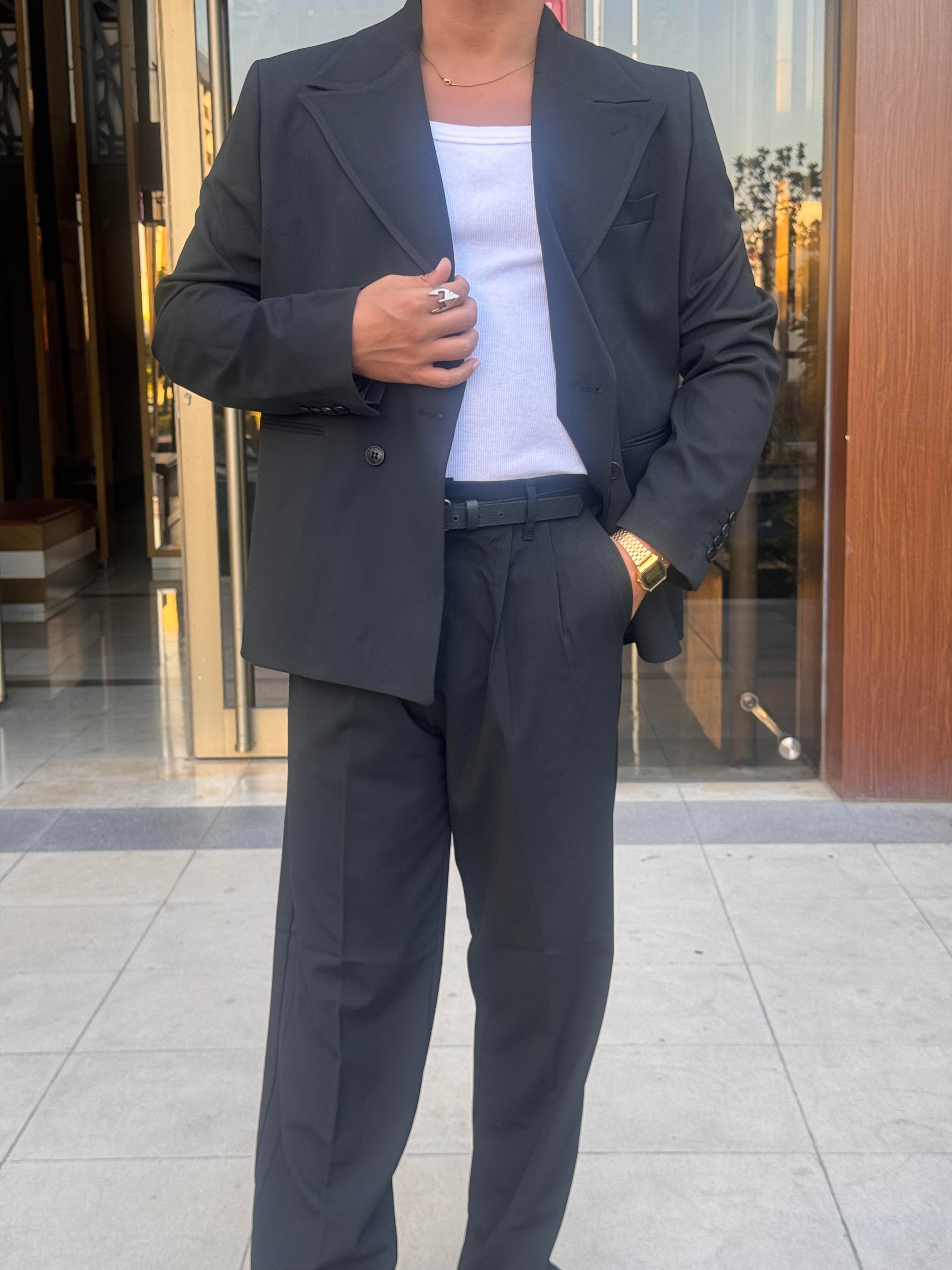 KURUVAZE BLACK TAKIM ELBİSE