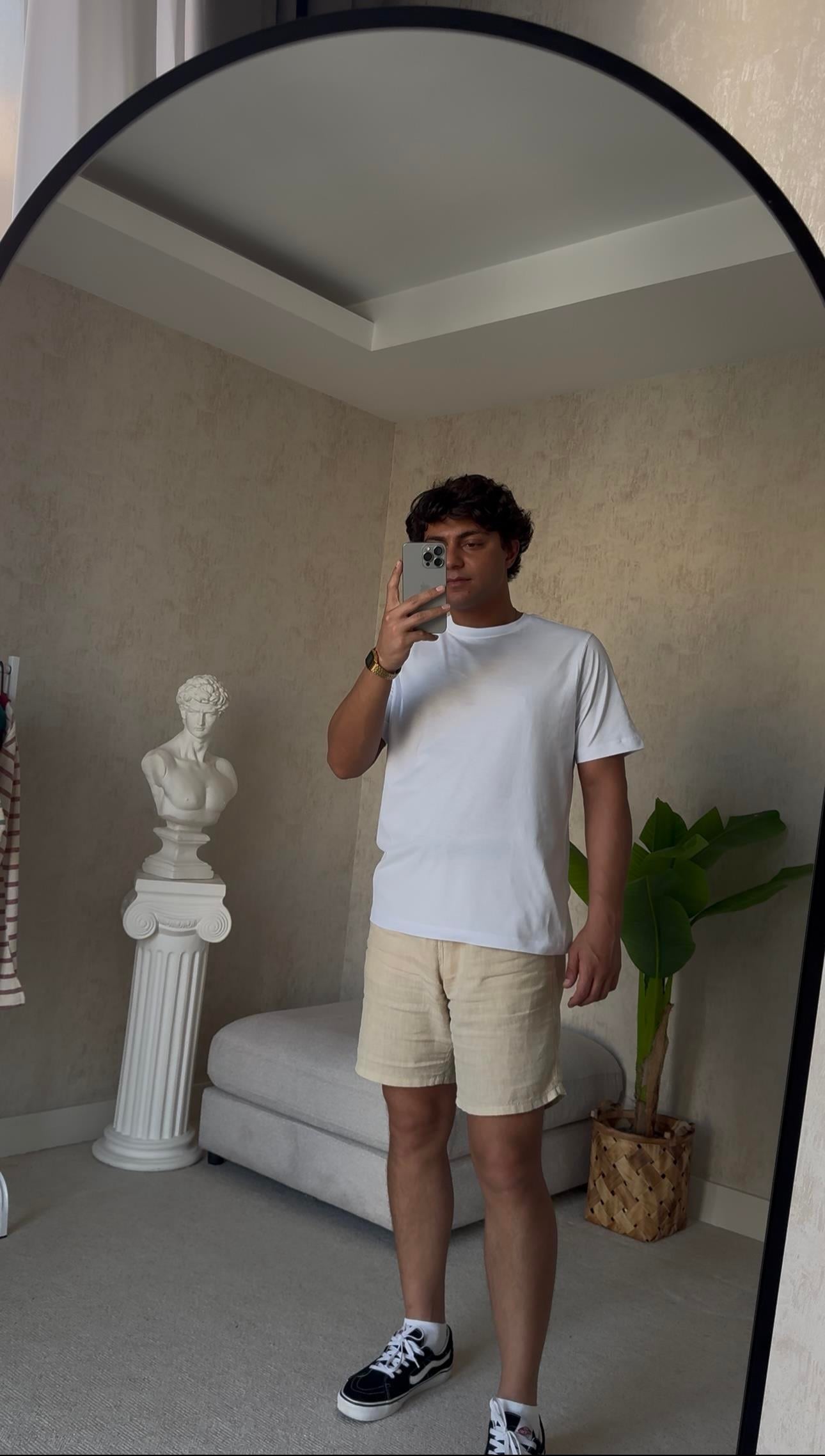 REGULAR BASIC WHITE TSHİRT