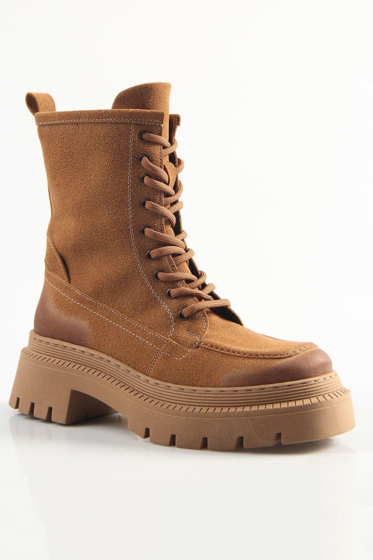 Kadın Kalın Taban Postal Bot