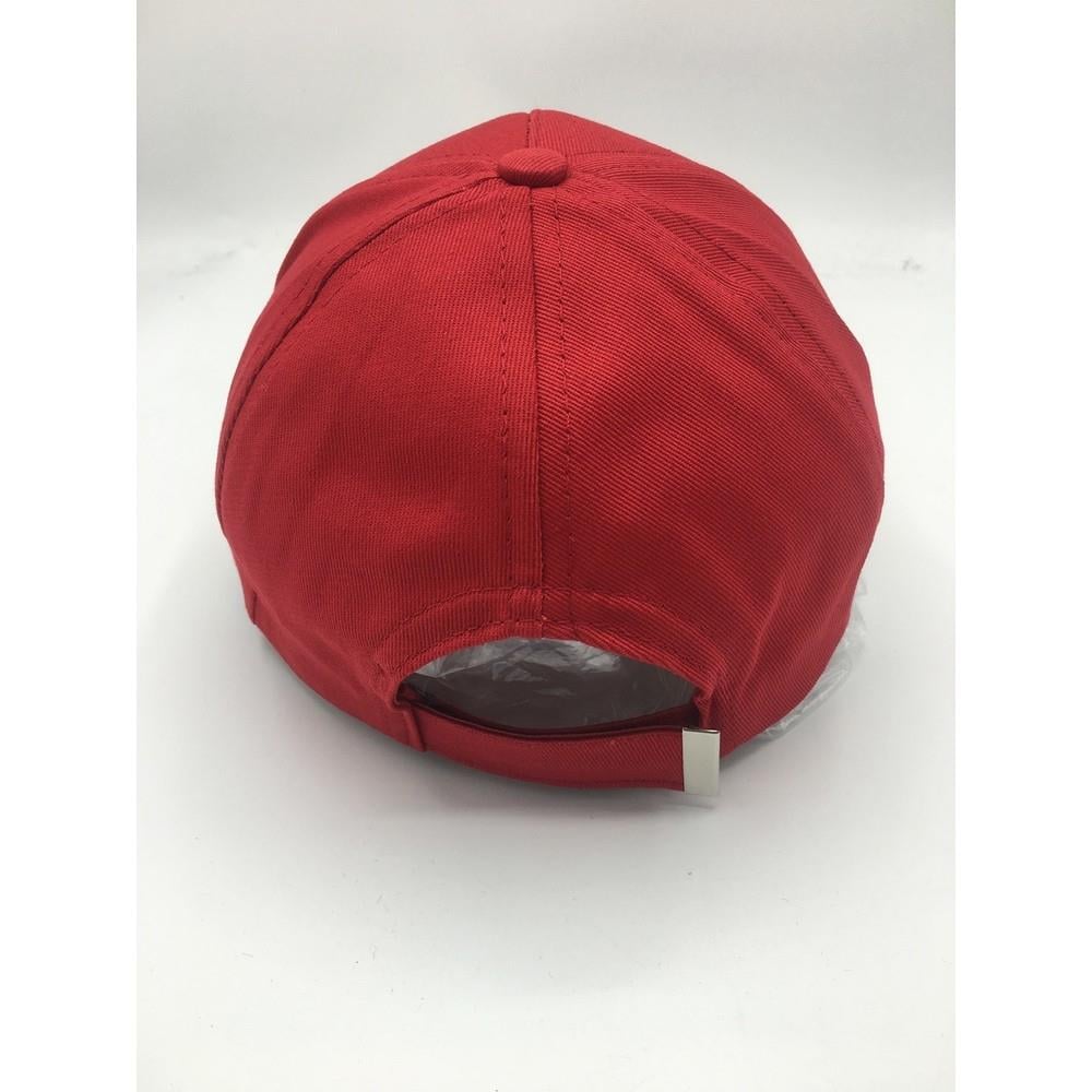 Cesi Collection Unisex  Arkası Ayarlı Kep Şapka Kırmızı