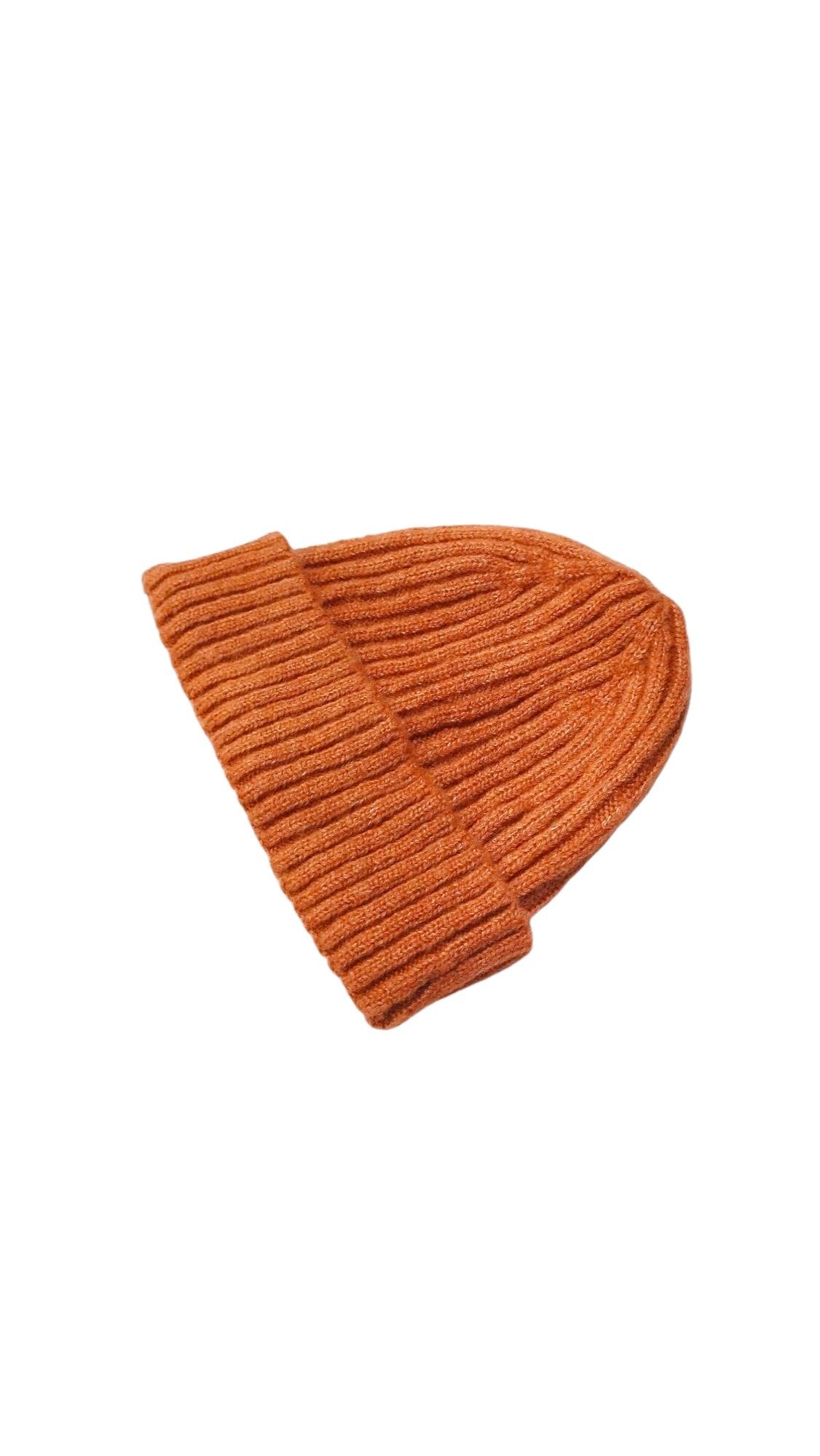 Lastik Örgü Unisex Bere Kiremit