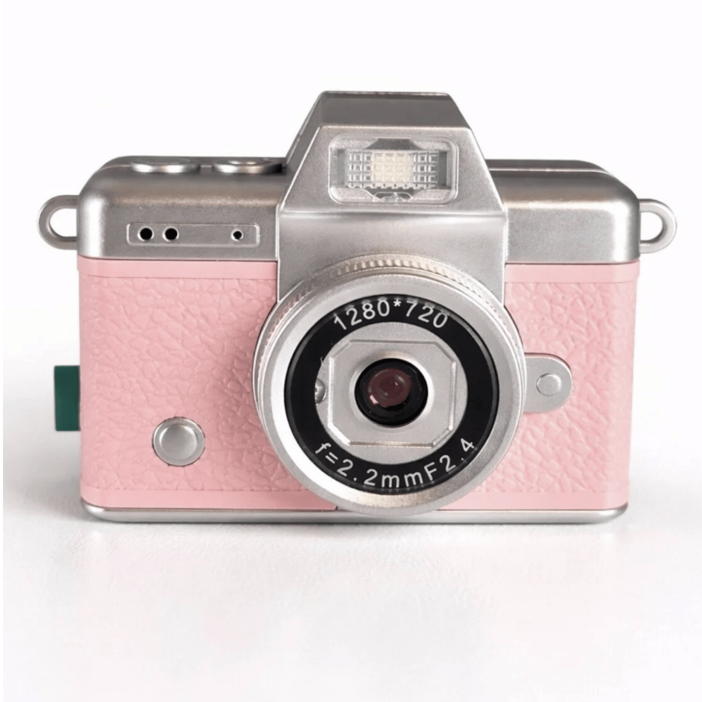 Mini Dijital Kamera (Boy 3,5 *4,5 cm )Yüksek Çözünürlüklü 1280*720 Hd Ekranlı Pembe 