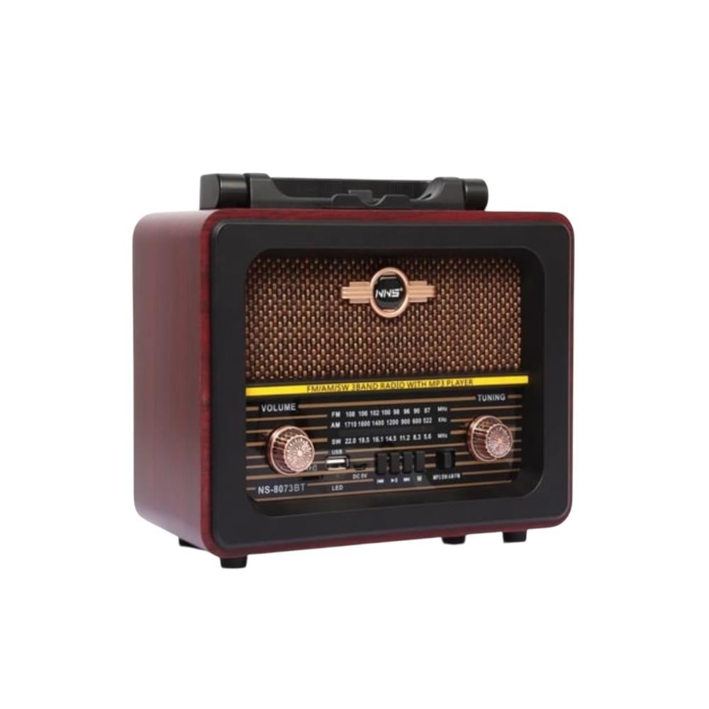 NS Retro Bluetooth Nostaljik Radyo Bordo