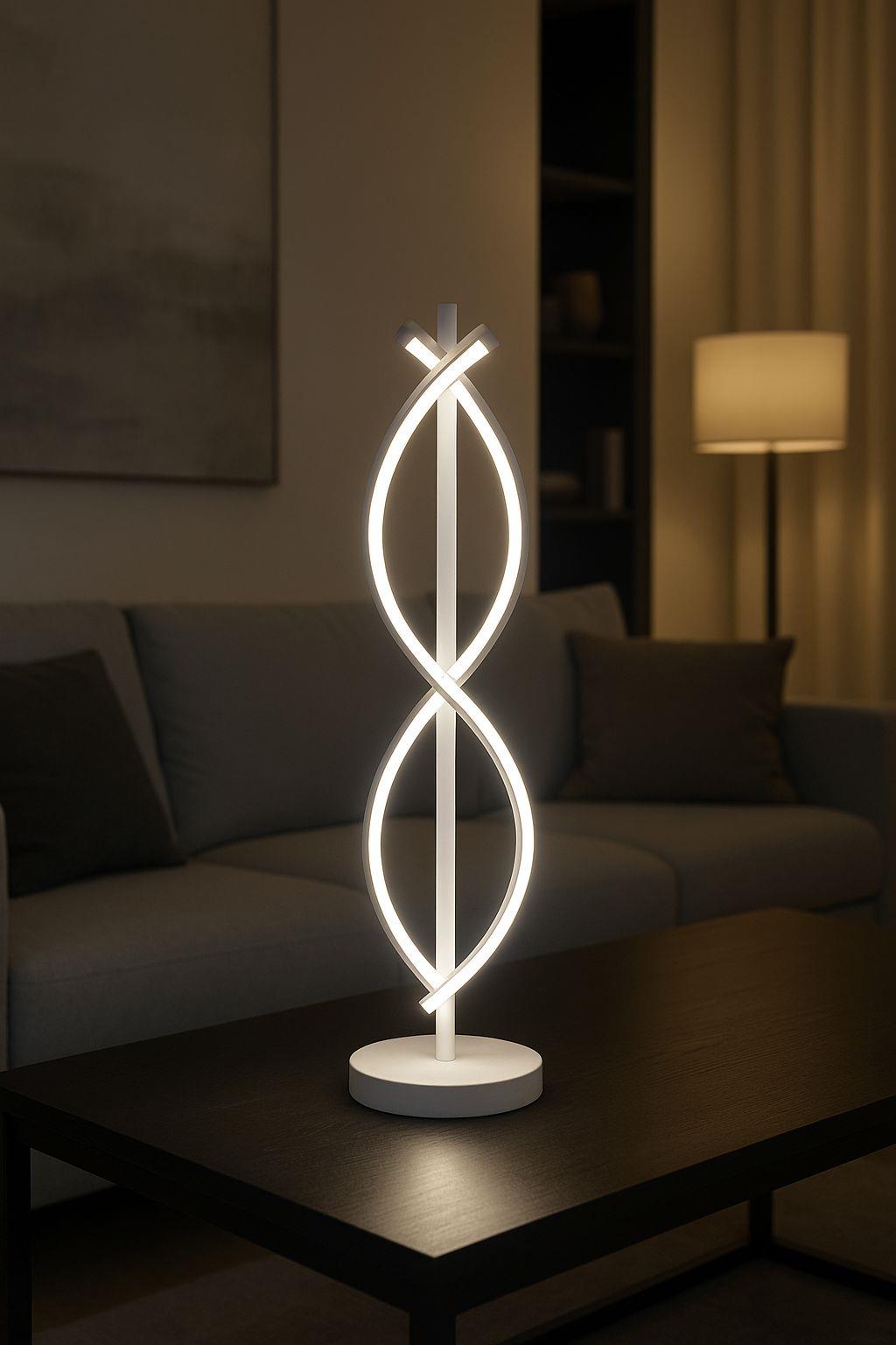 LEDLİ ABAJUR FLUX KÜÇÜK BEYAZ