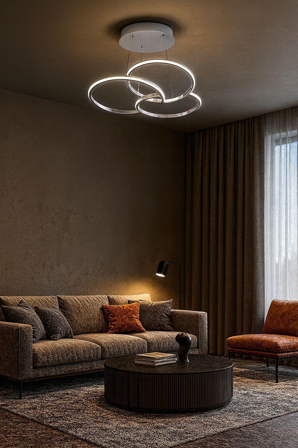 LEDLİ AVİZE SOUL KROM