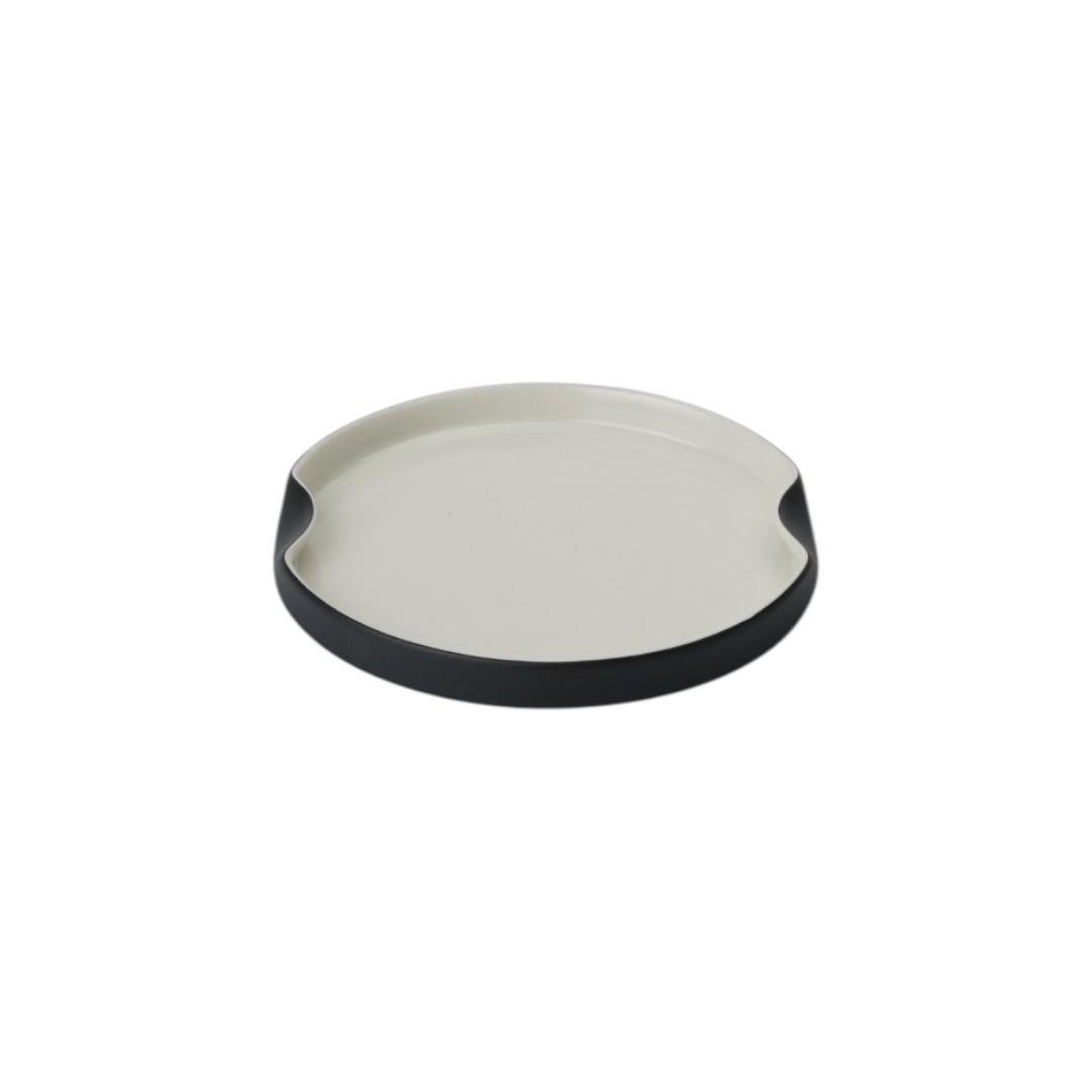 Vera Ekmek Tabağı Siyah & Beyaz